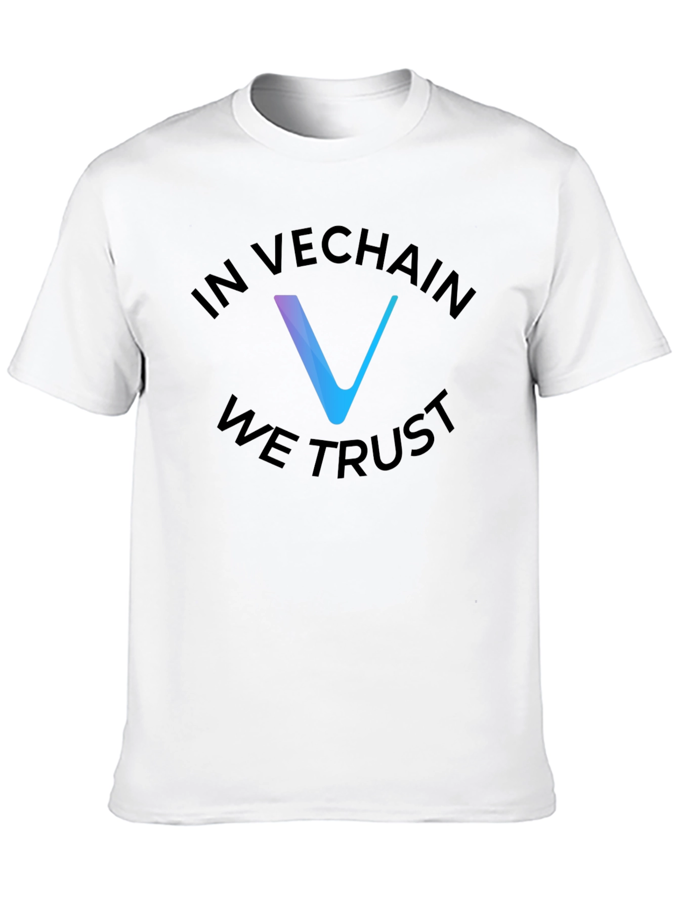 In VeChain We Trust T-Shirt - Crypto Fashion