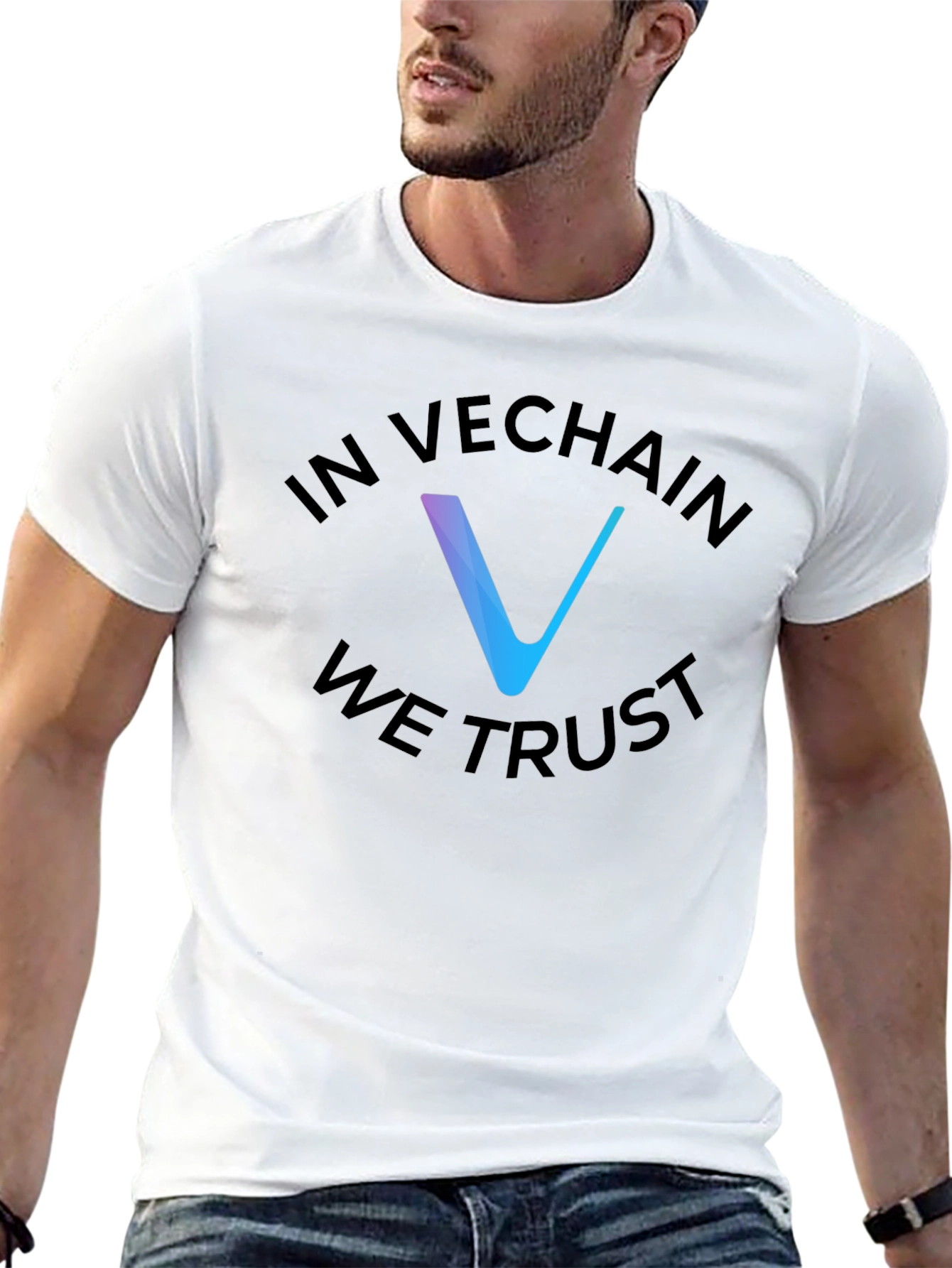 In VeChain We Trust T-Shirt - Crypto Fashion