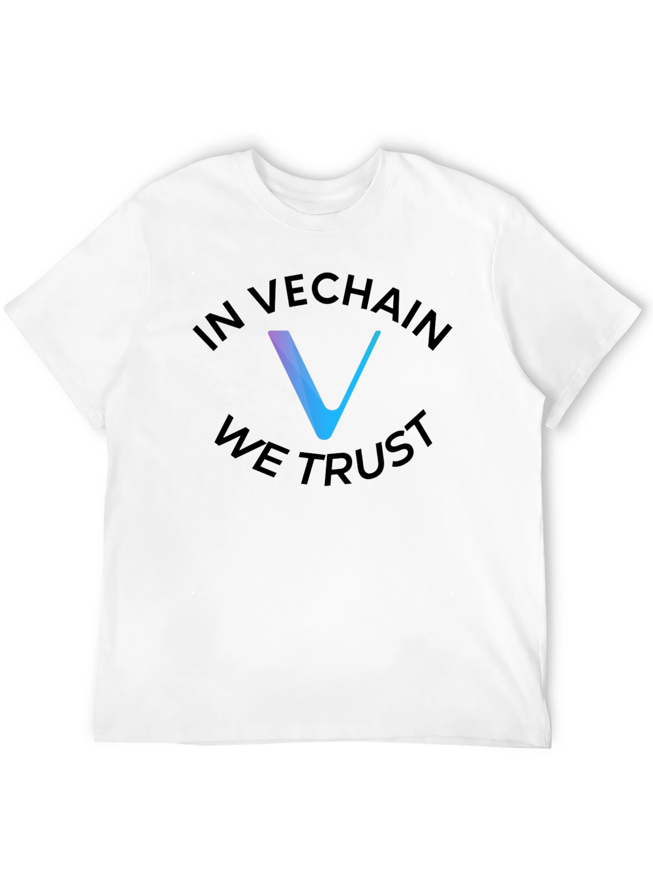 In VeChain We Trust T-Shirt - Crypto Fashion