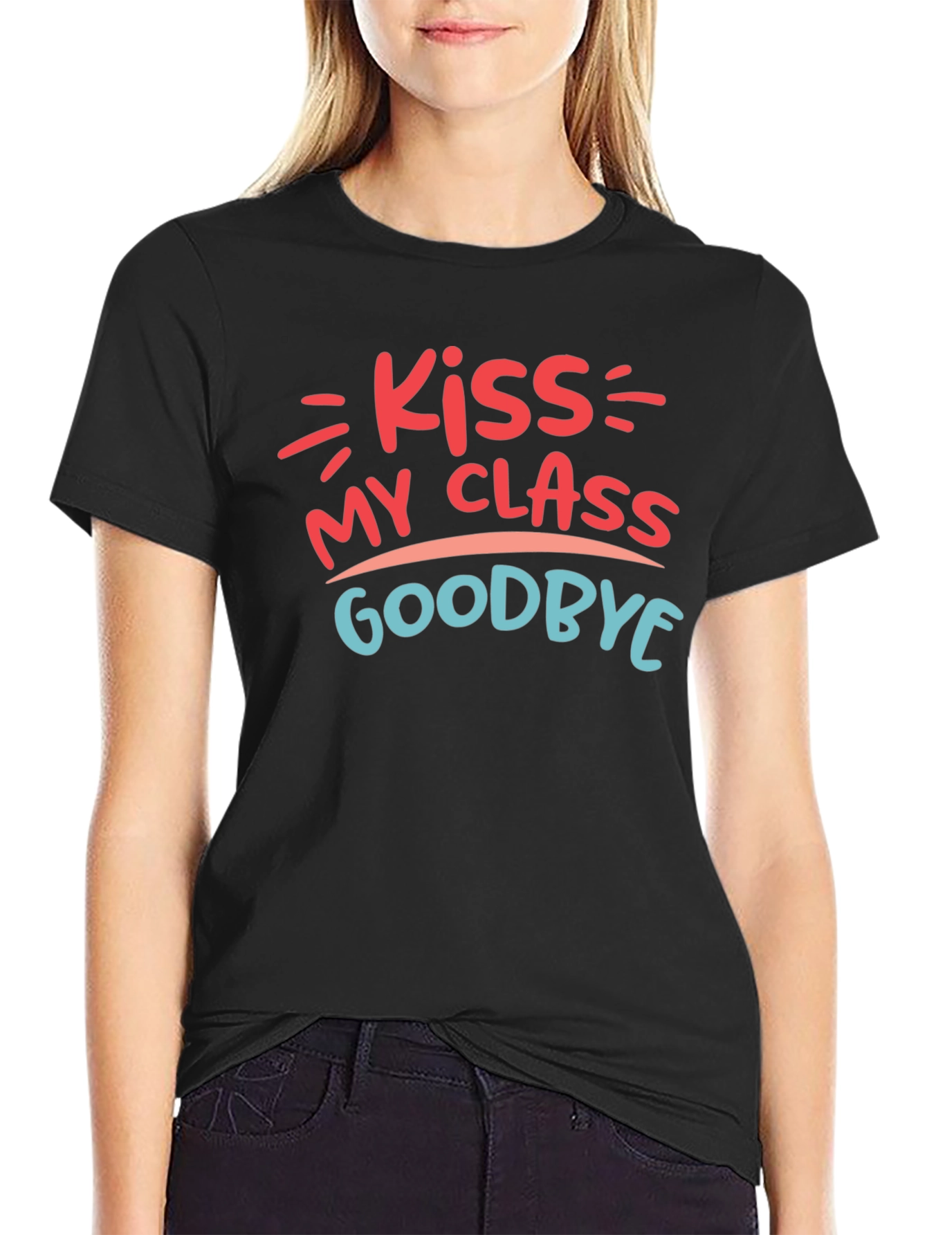 Kiss My Class Goodbye T-Shirt Graduation Tee