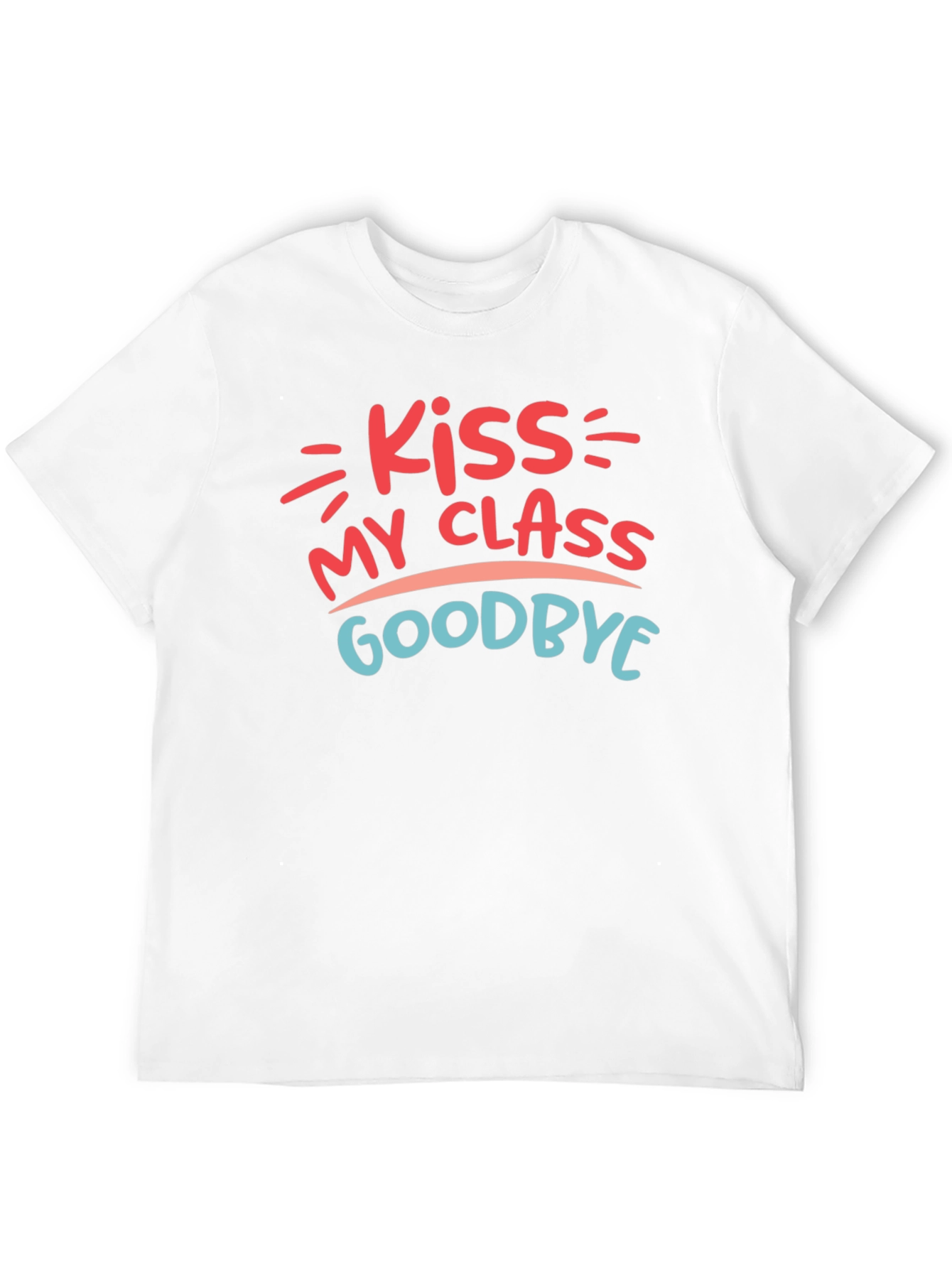Kiss My Class Goodbye T-Shirt Graduation Tee