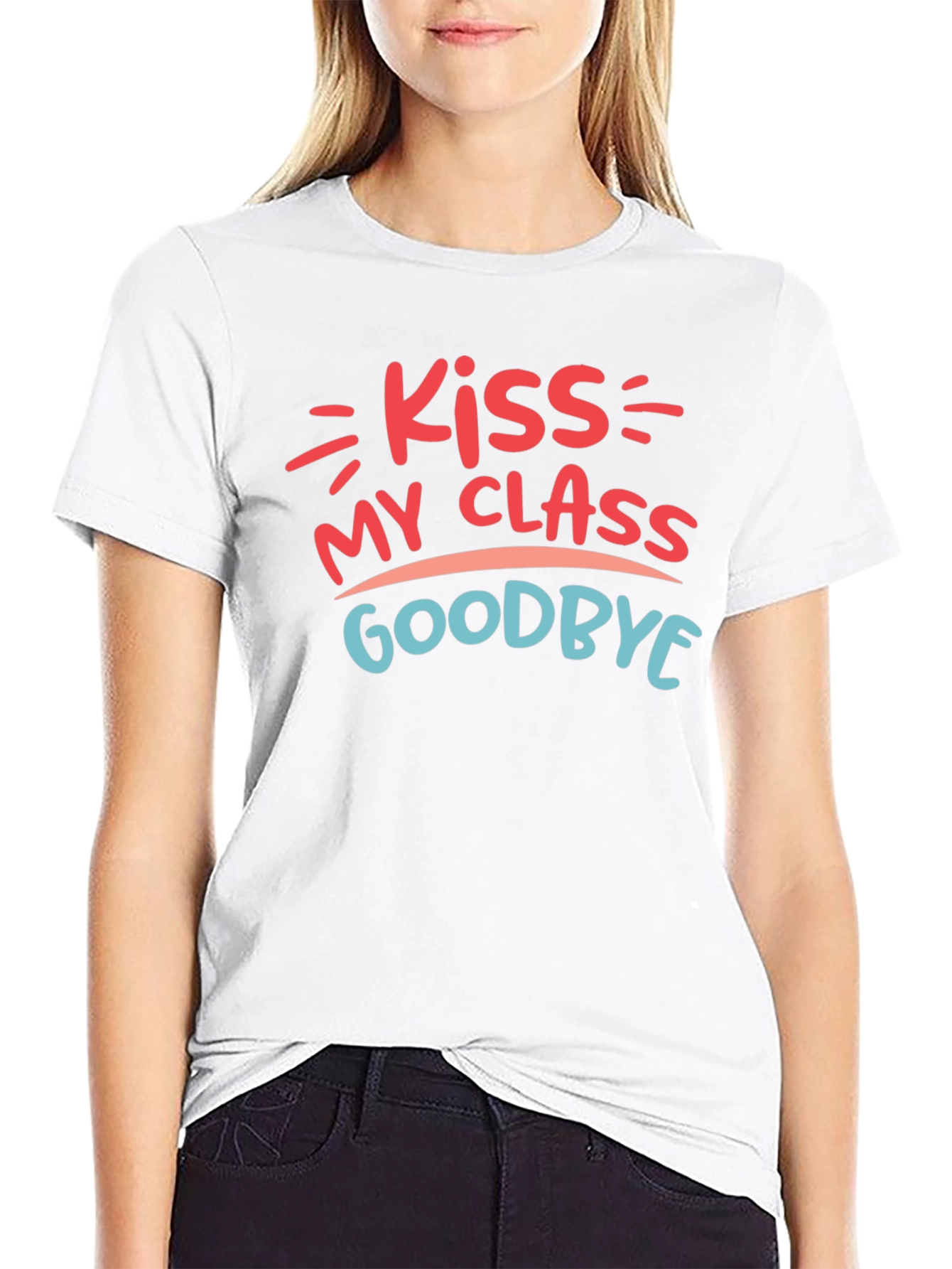 Kiss My Class Goodbye T-Shirt Graduation Tee