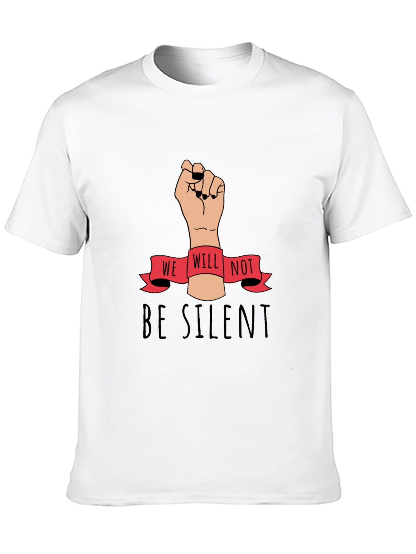 We Will Not Be Silent Graphic Tee