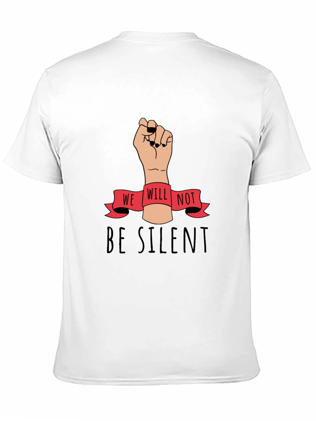 We Will Not Be Silent Graphic Tee