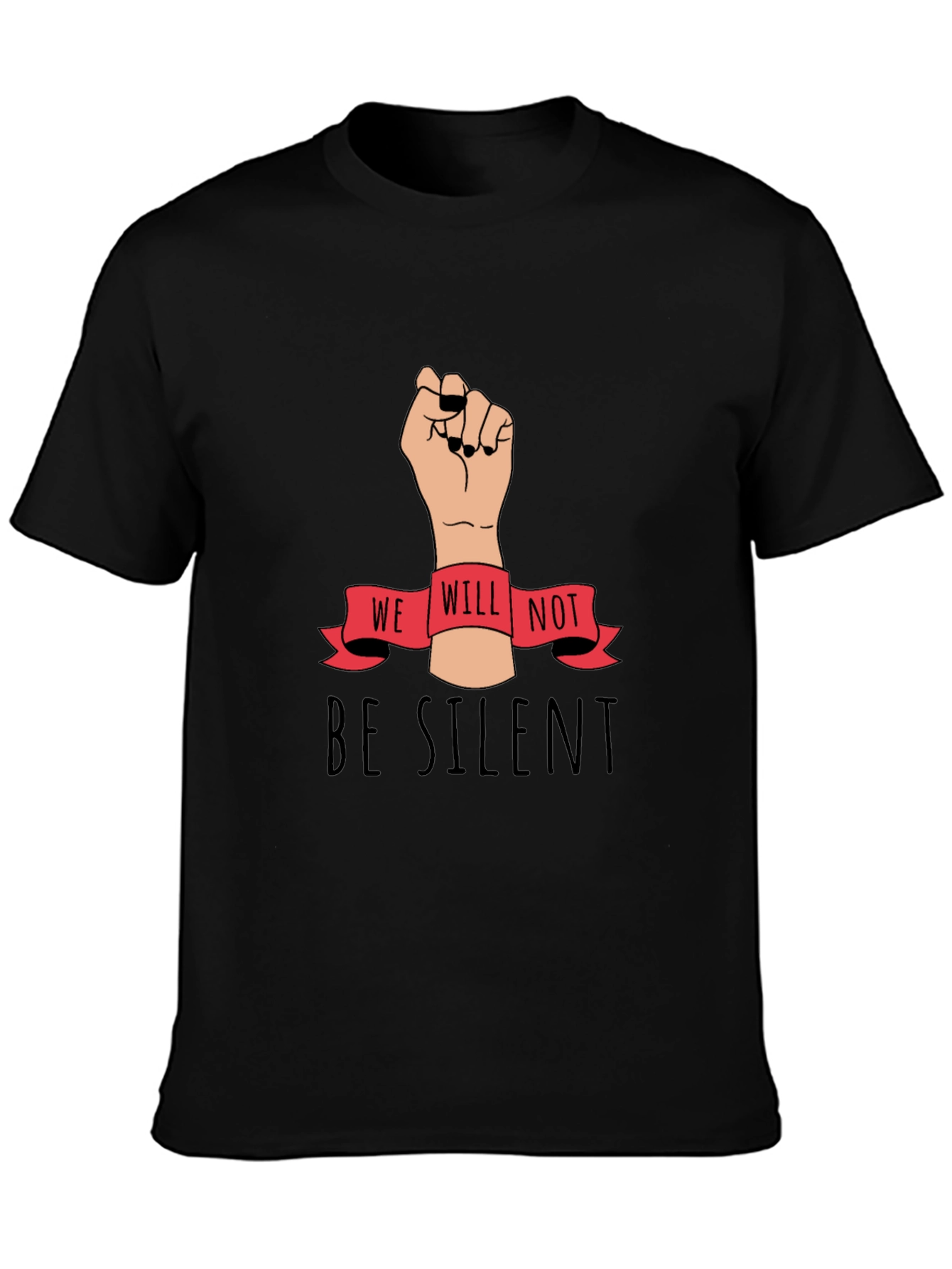 We Will Not Be Silent Graphic Tee
