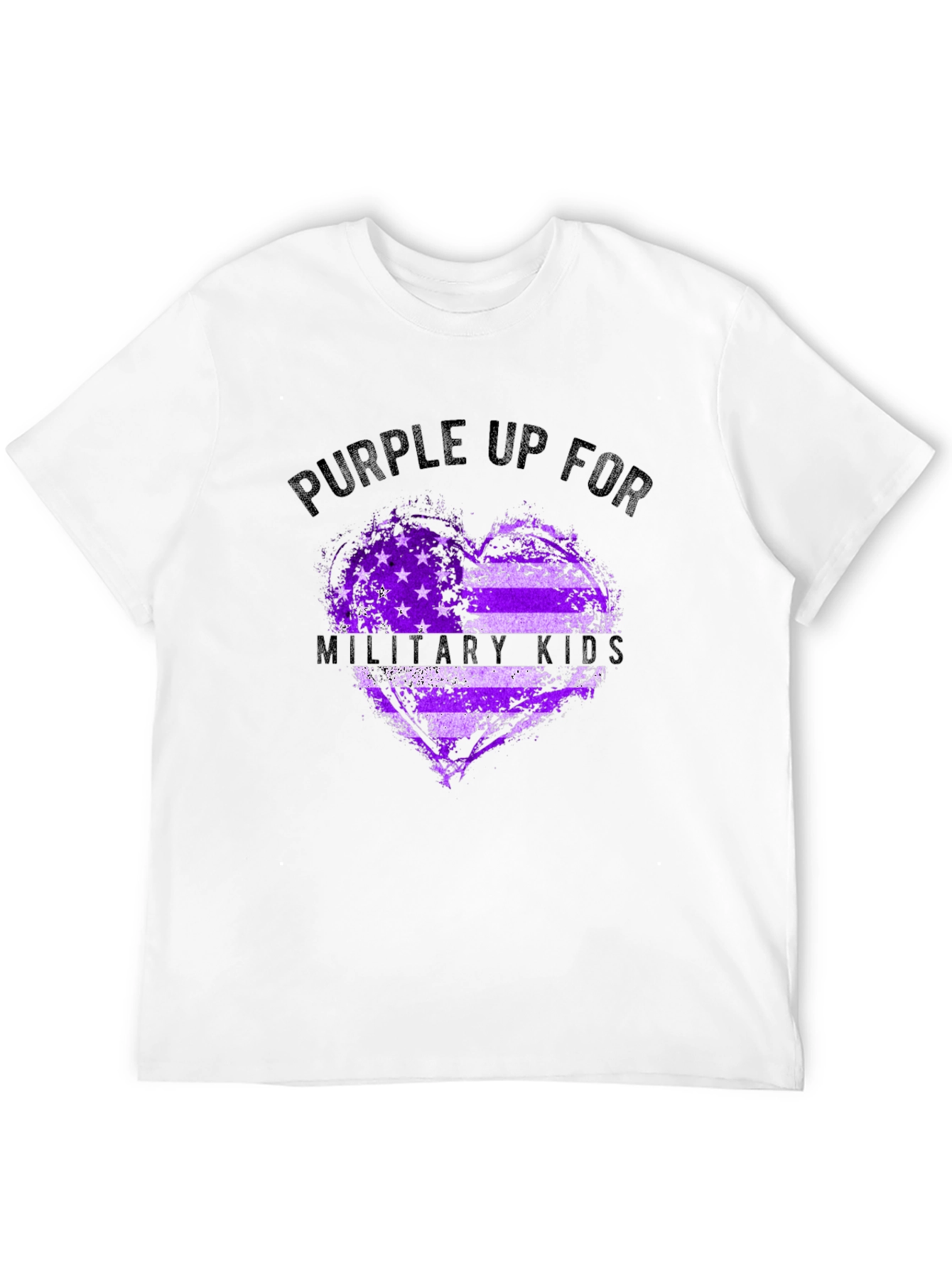 Purple Up For Military Kids T-Shirt
