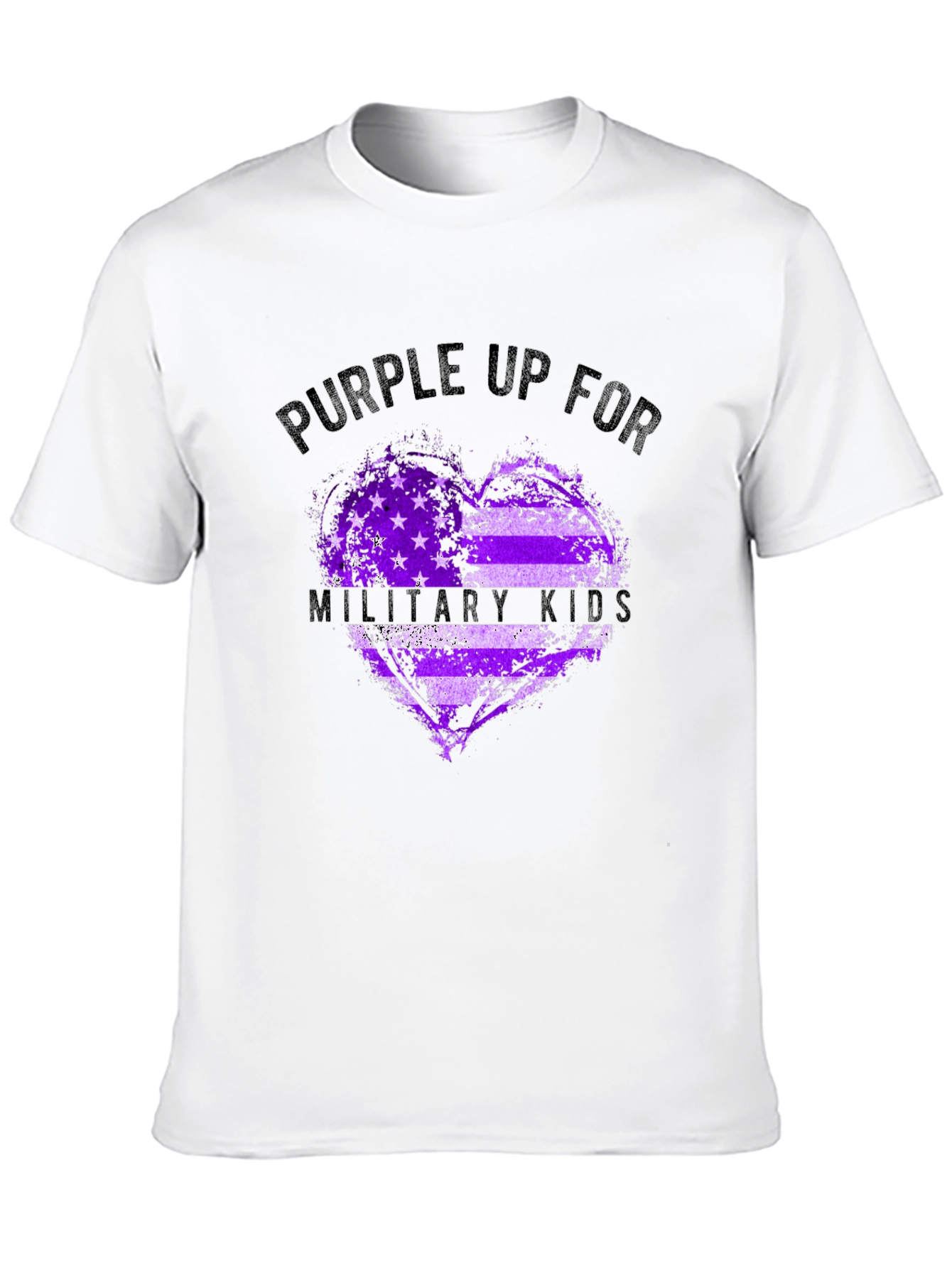 Purple Up For Military Kids T-Shirt