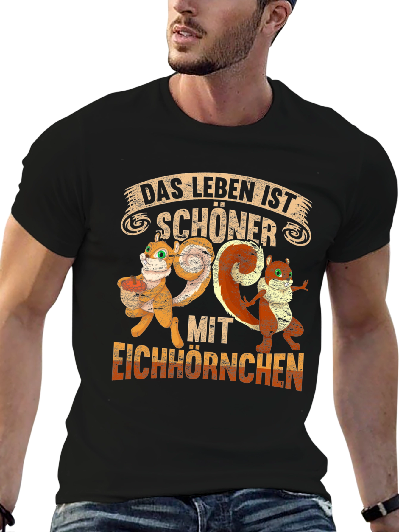 Squirrel T-Shirt - Das Leben Ist Schöner