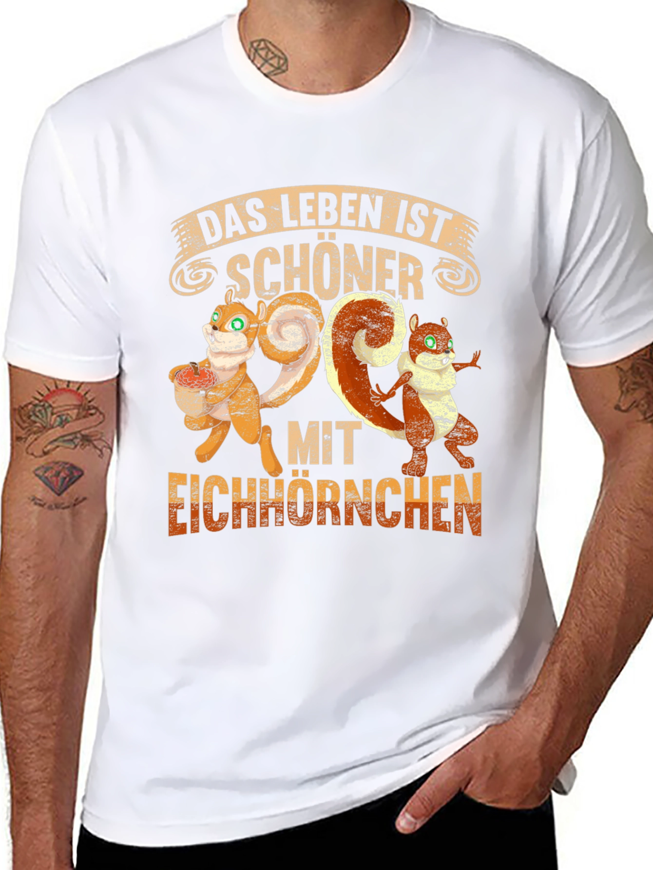 Squirrel T-Shirt - Das Leben Ist Schöner