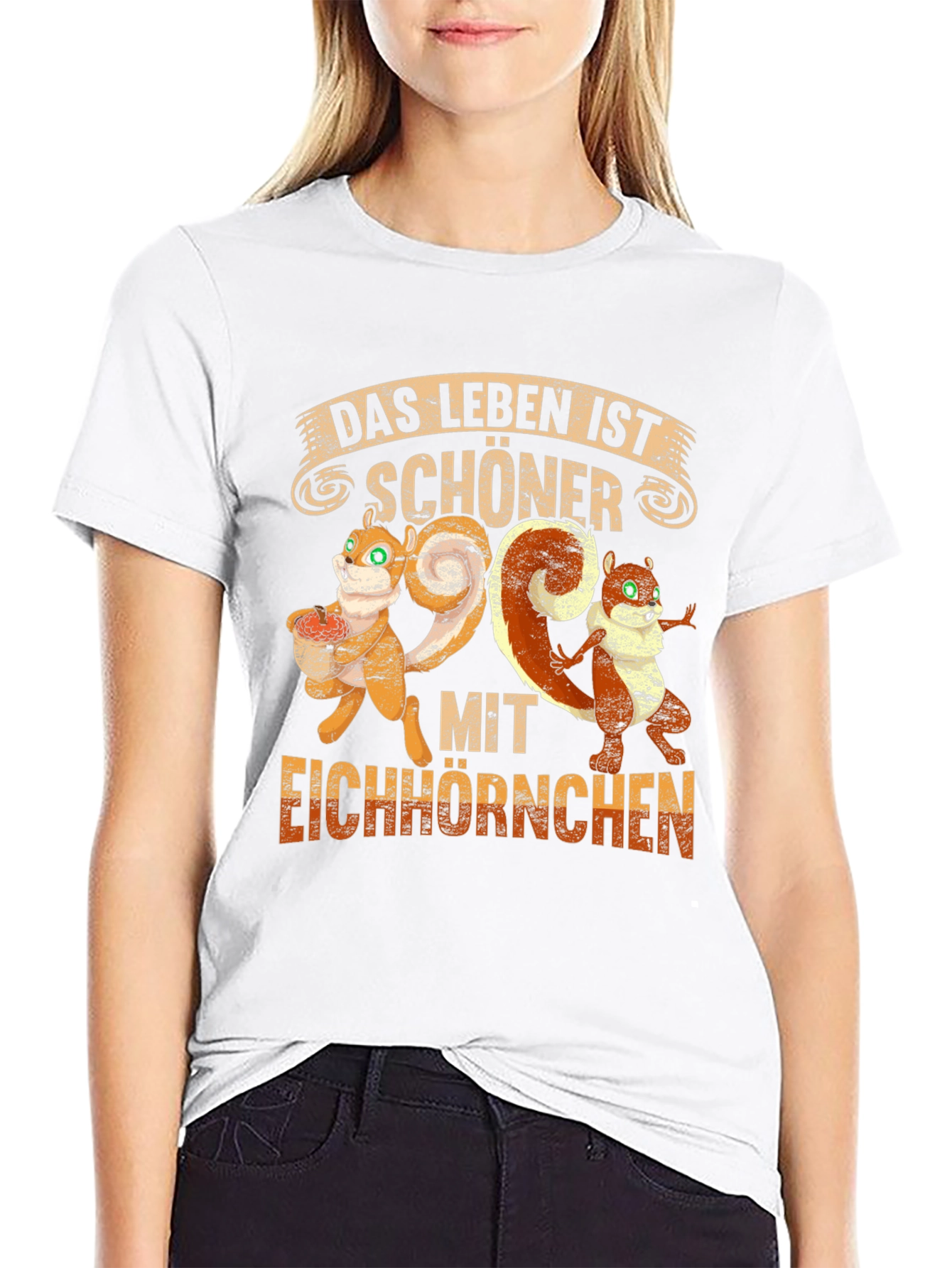 Squirrel T-Shirt - Das Leben Ist Schöner
