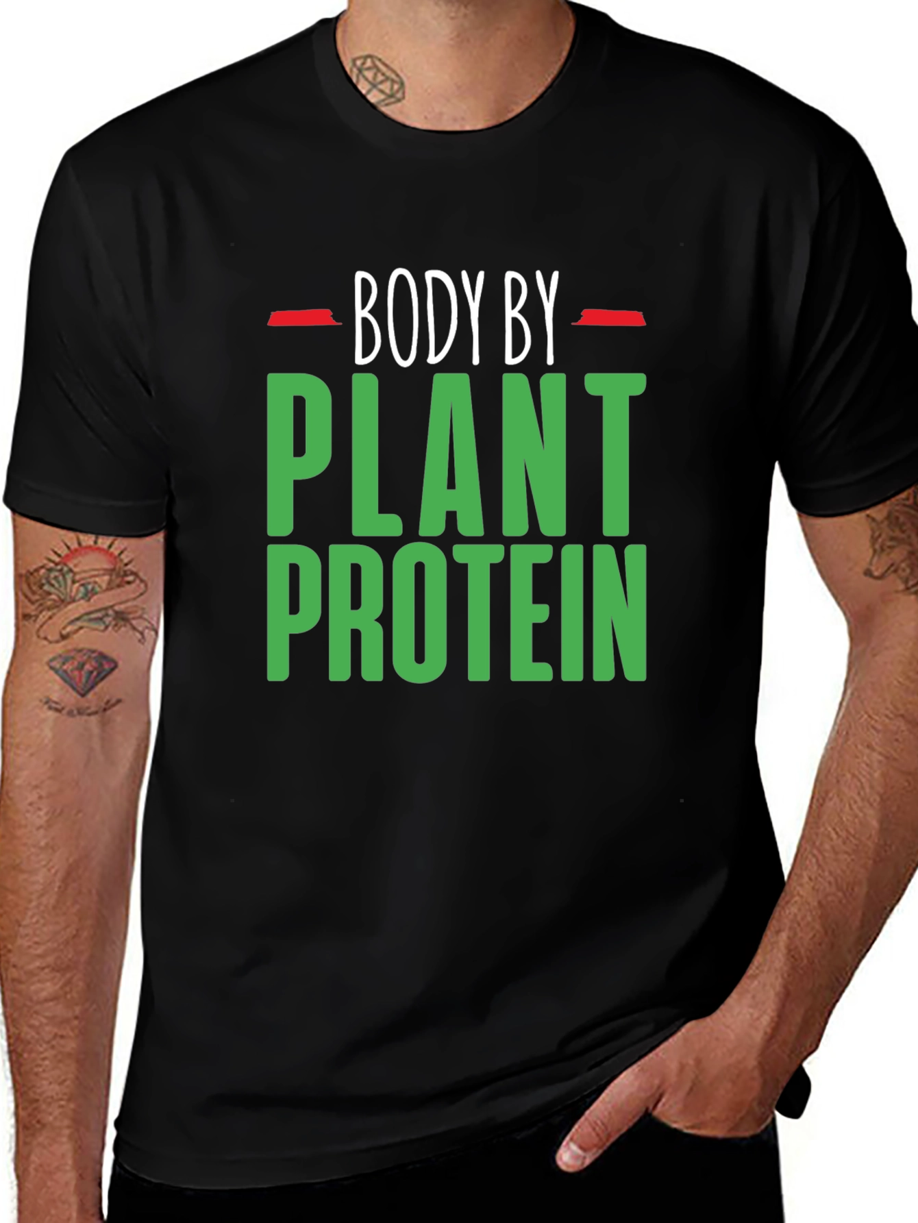 Body by Plant Protein Graphic T-Shirt
