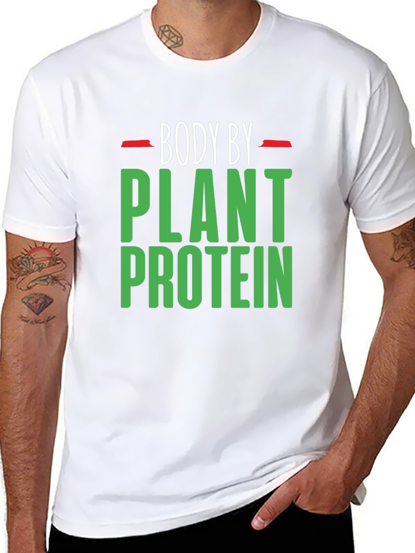 Body by Plant Protein Graphic T-Shirt