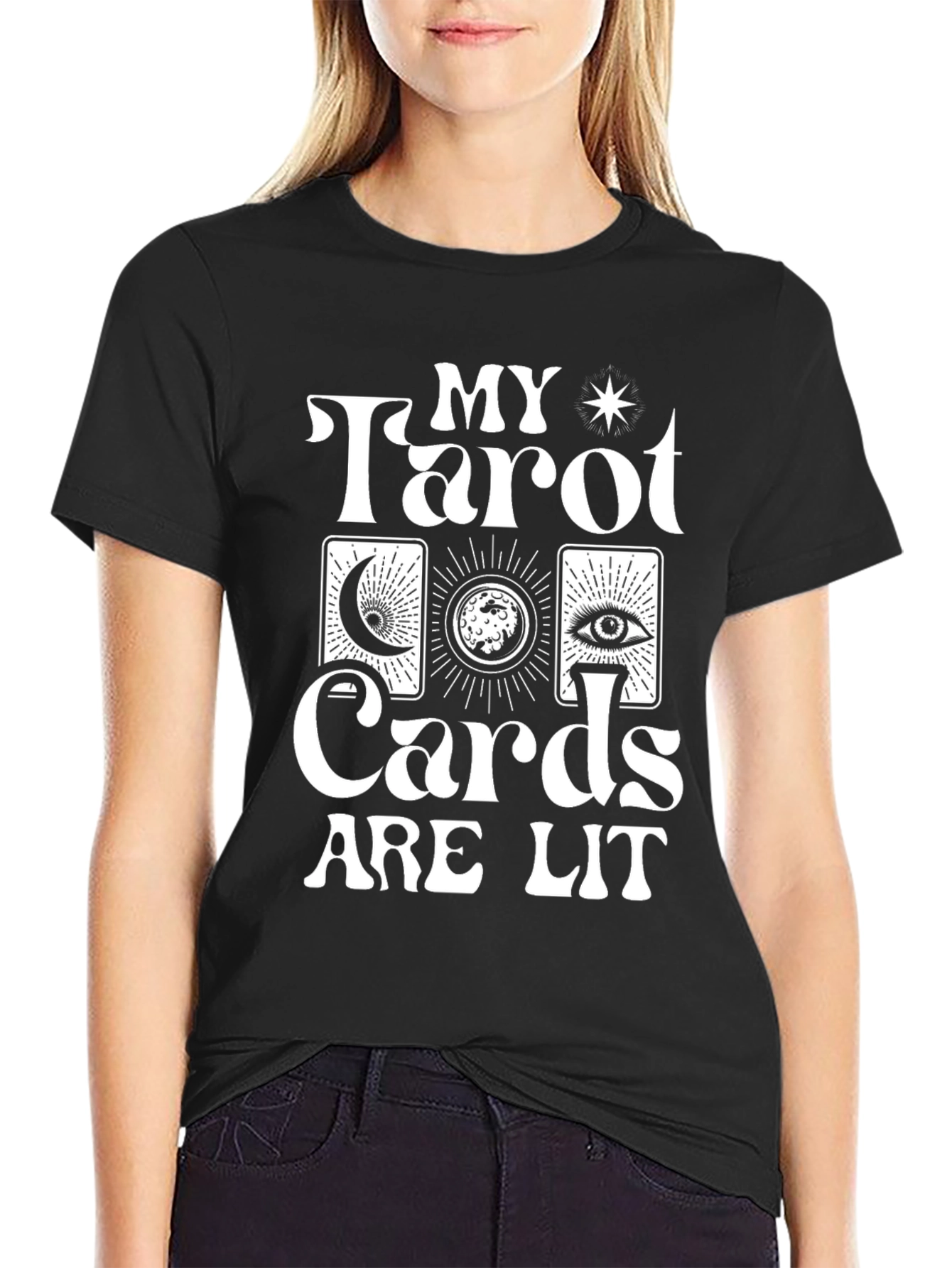 My Tarot Cards Are Lit Graphic Tee