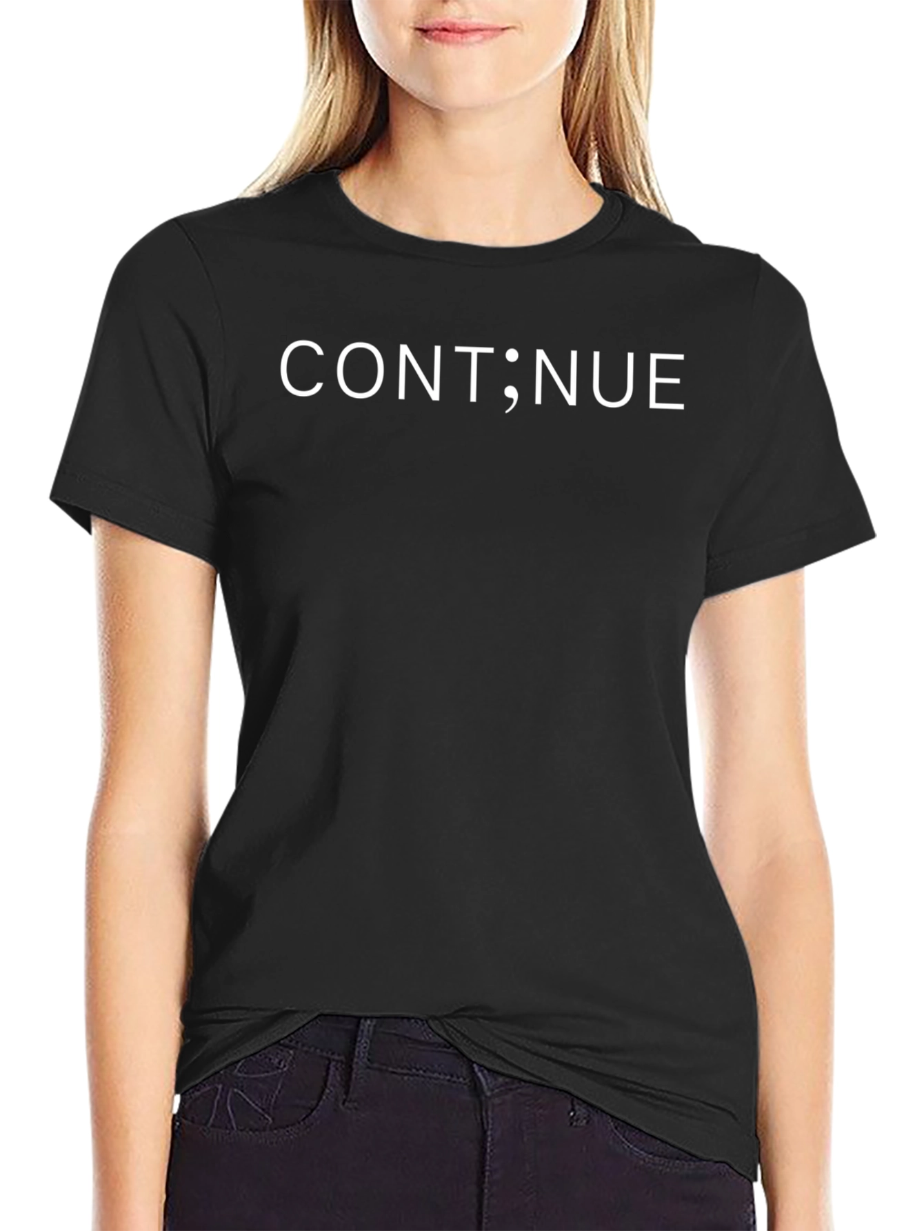 Continue Programmer T-Shirt - Black Stylish Geek Tee