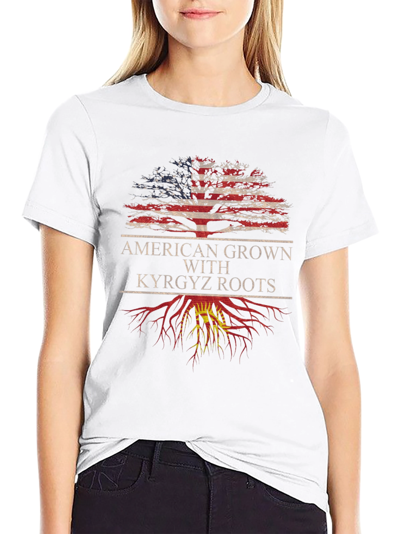 American Grown Kyrgyz Roots T-Shirt