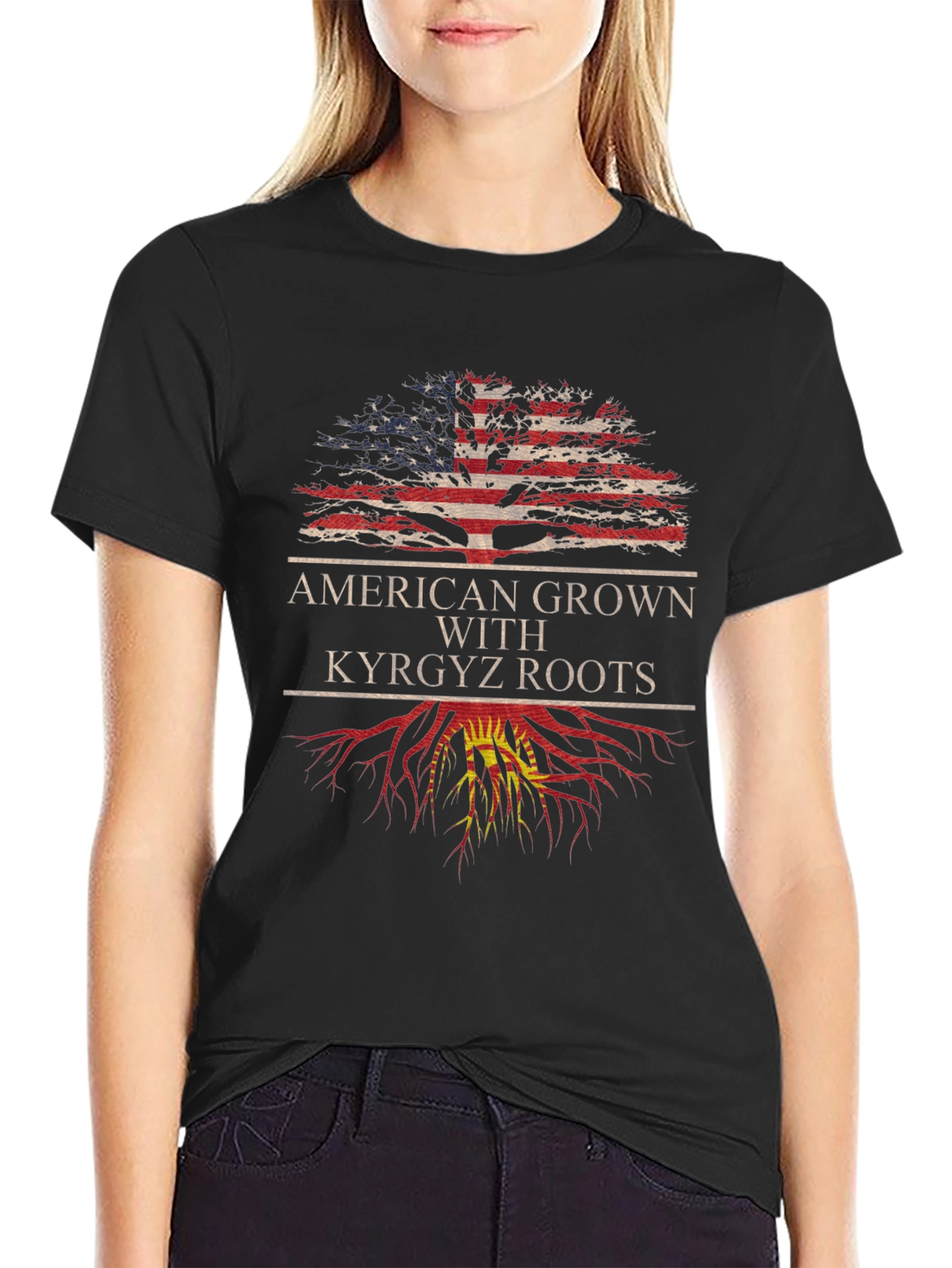 American Grown Kyrgyz Roots T-Shirt
