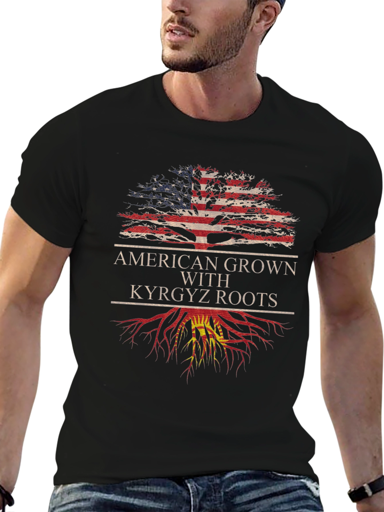 American Grown Kyrgyz Roots T-Shirt