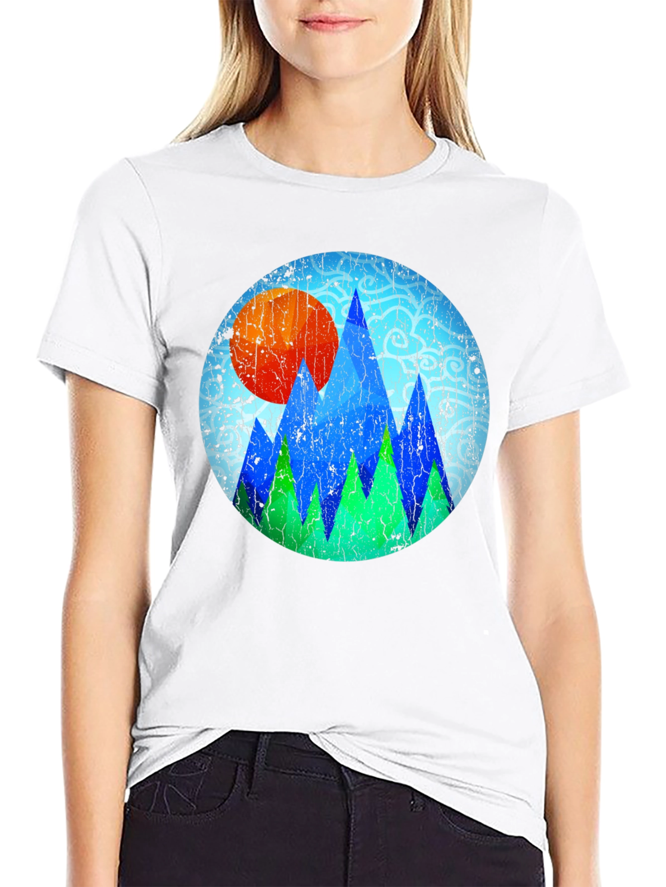 Mountain Sunset Graphic Tee