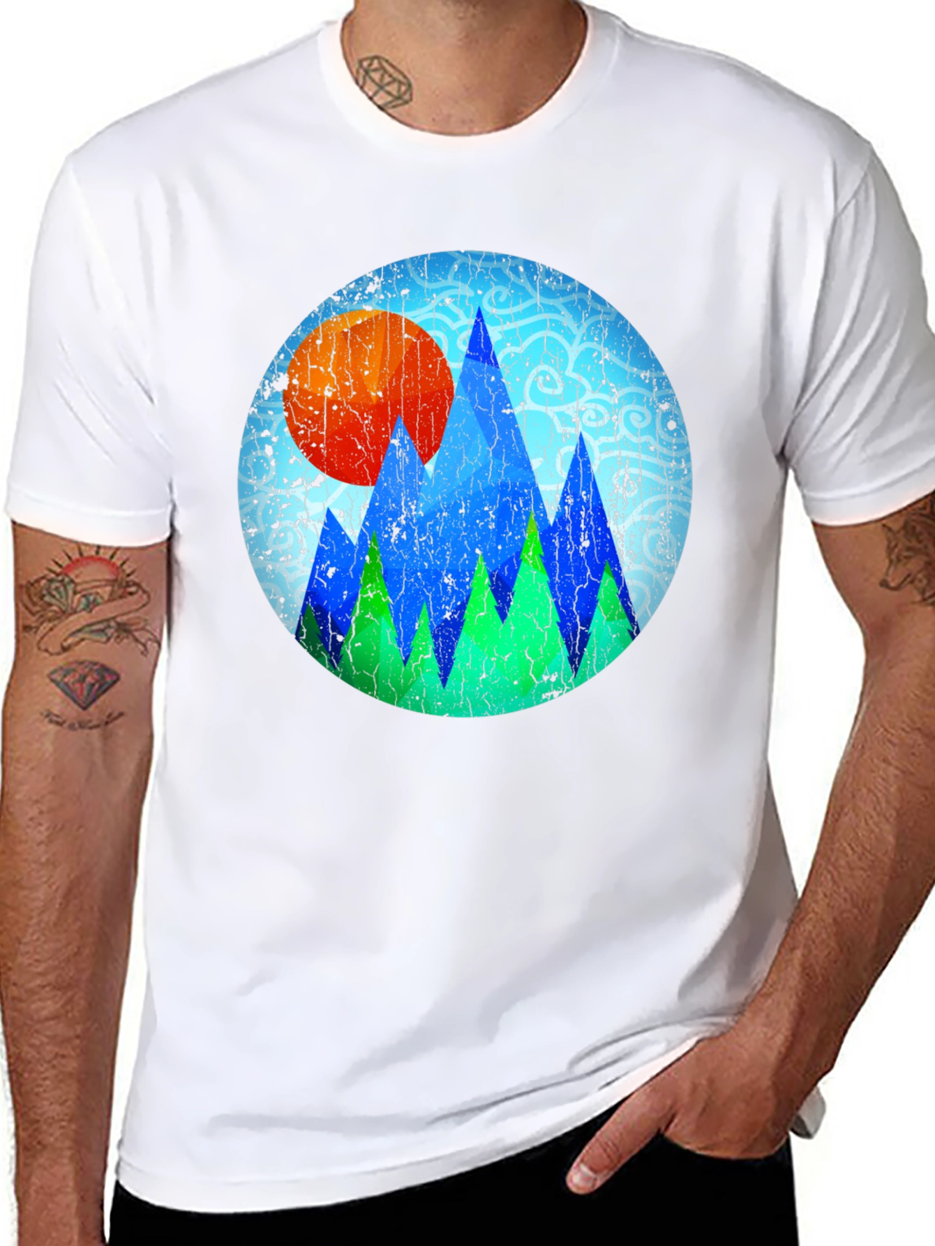 Mountain Sunset Graphic Tee