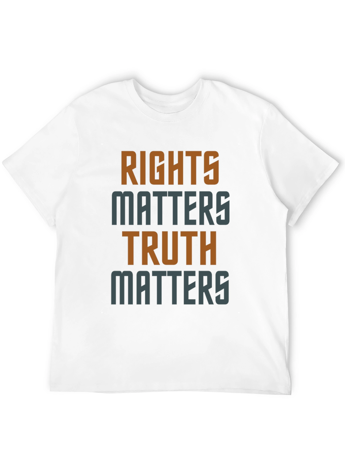 Rights and Truth Matters Graphic T-Shirt