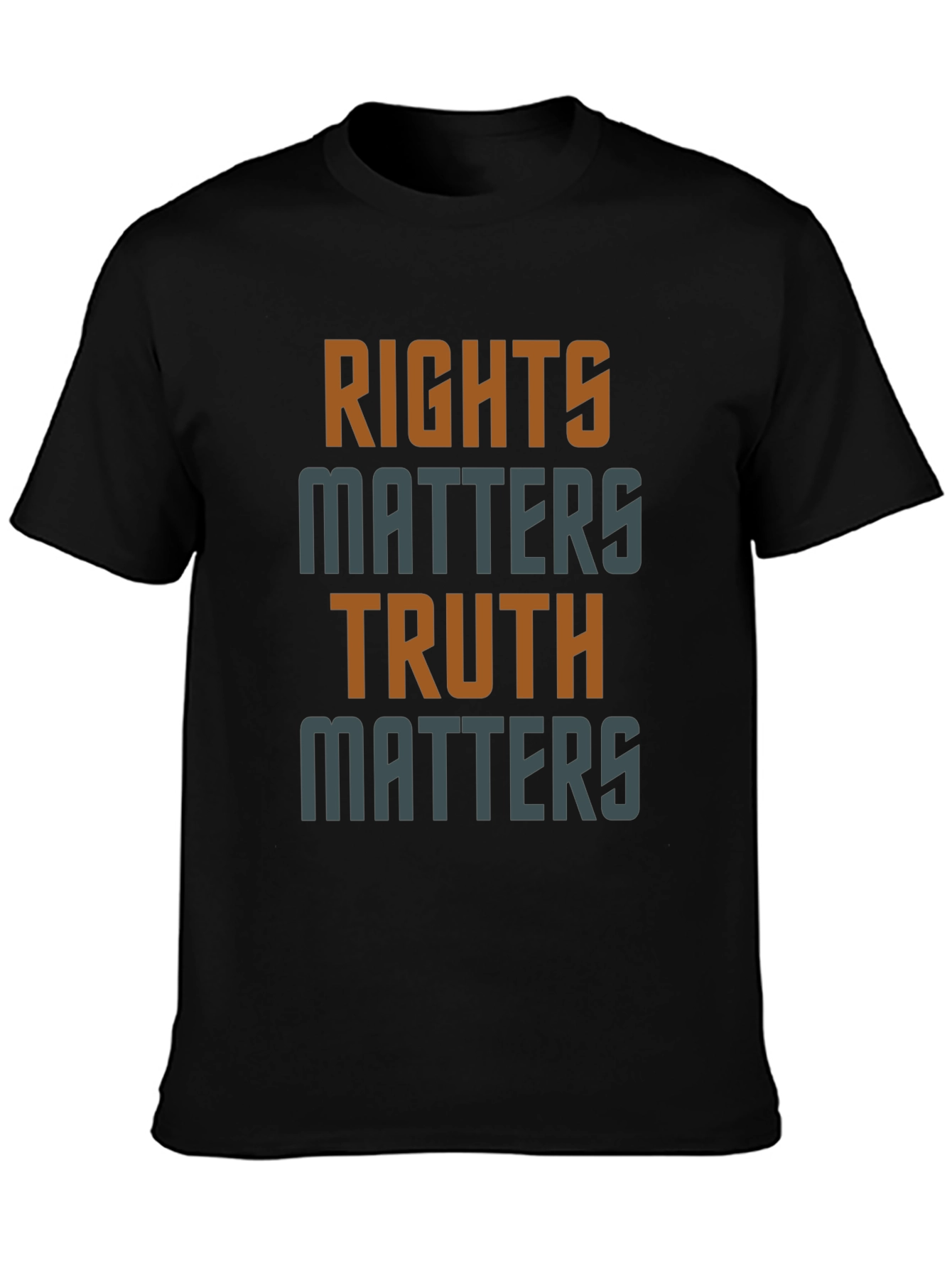 Rights and Truth Matters Graphic T-Shirt