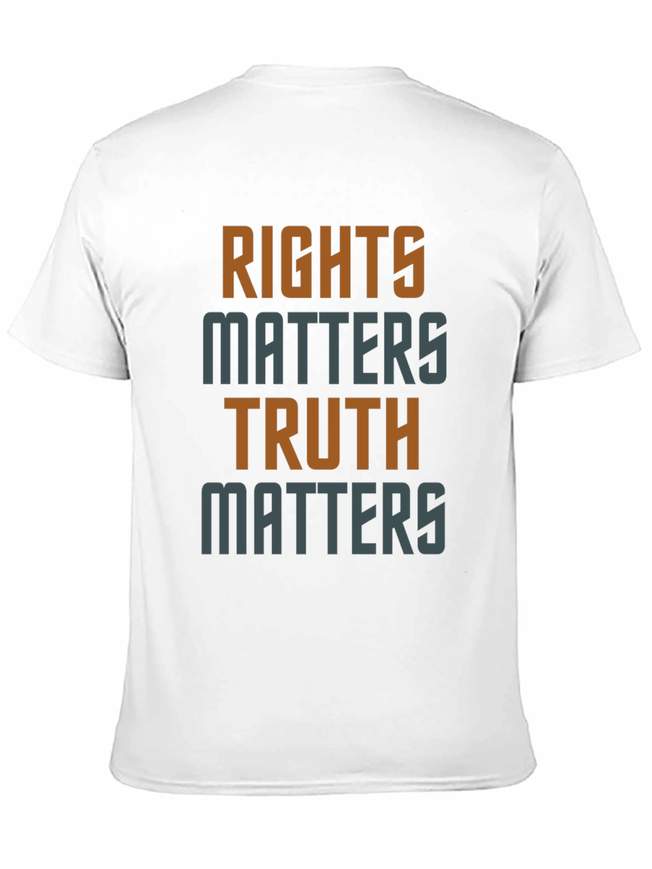 Rights and Truth Matters Graphic T-Shirt