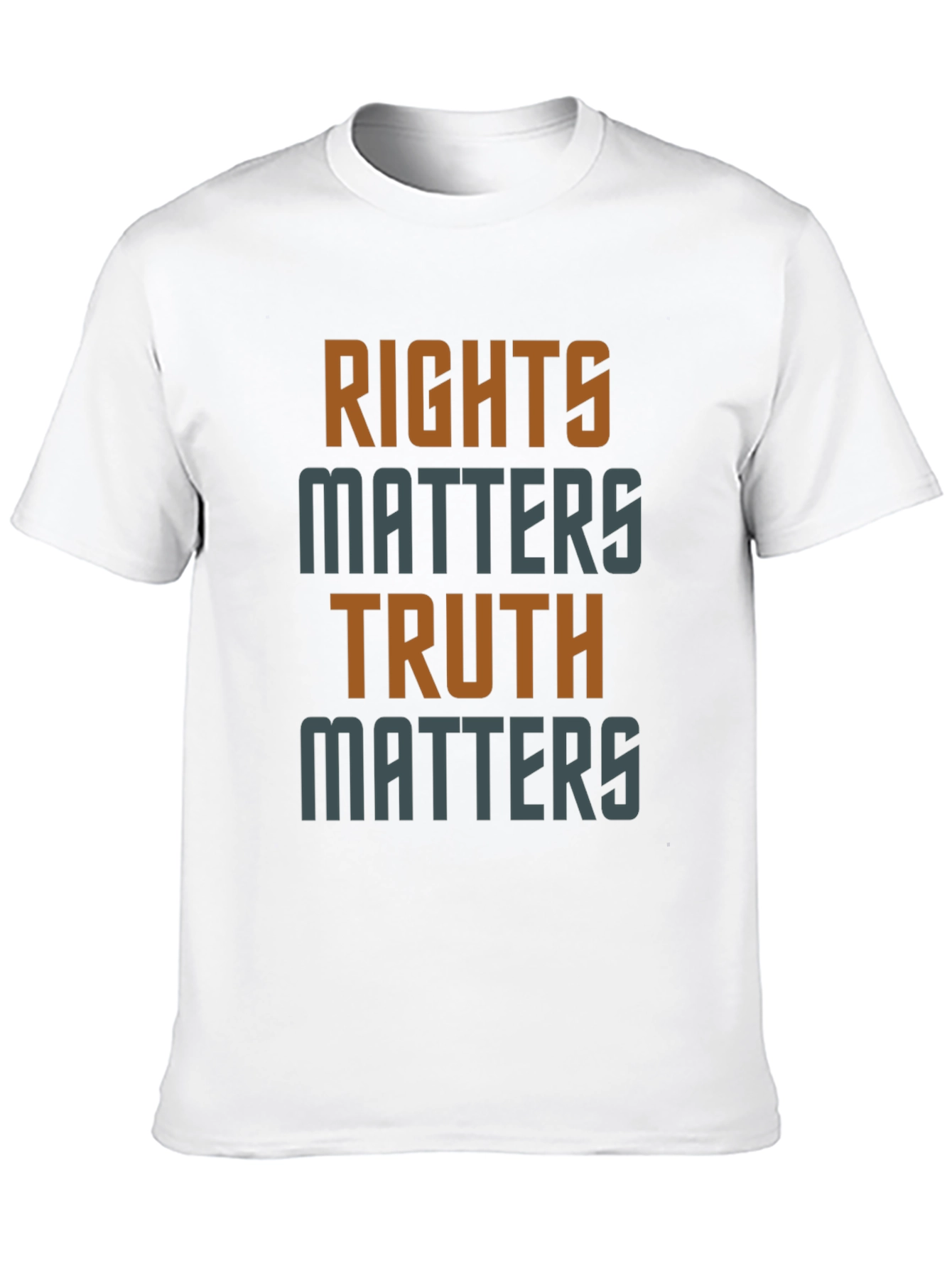 Rights and Truth Matters Graphic T-Shirt