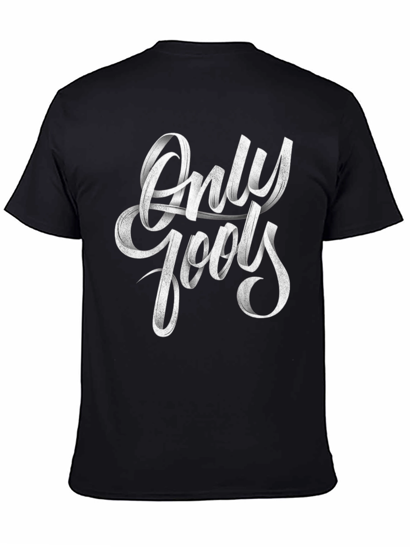 Only Fools Graphic Print Black T-Shirt