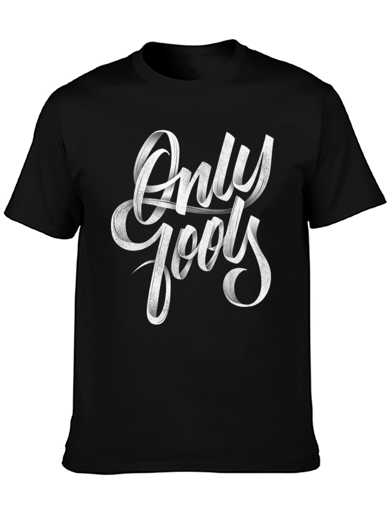 Only Fools Graphic Print Black T-Shirt