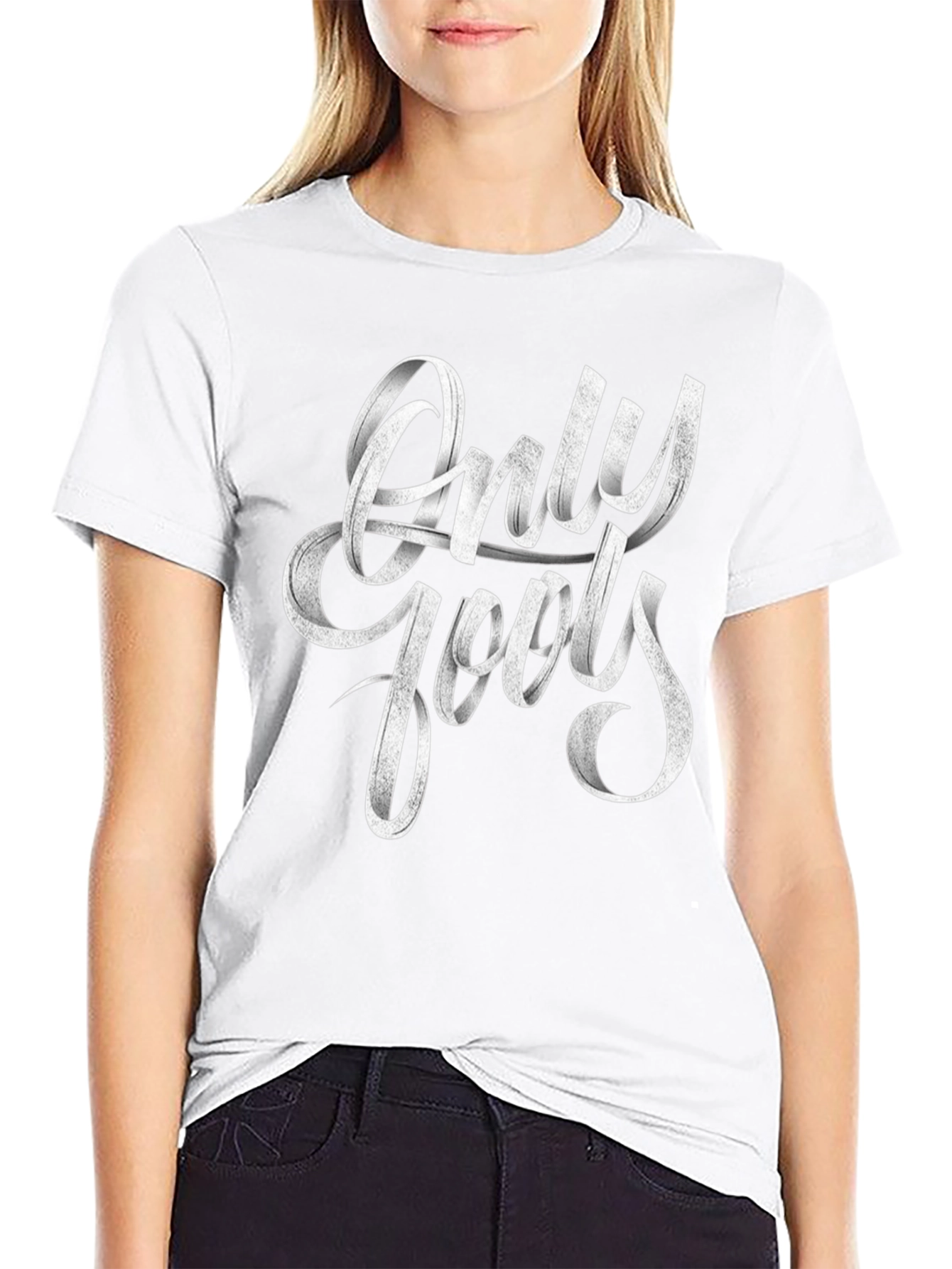 Only Fools Graphic Print Black T-Shirt