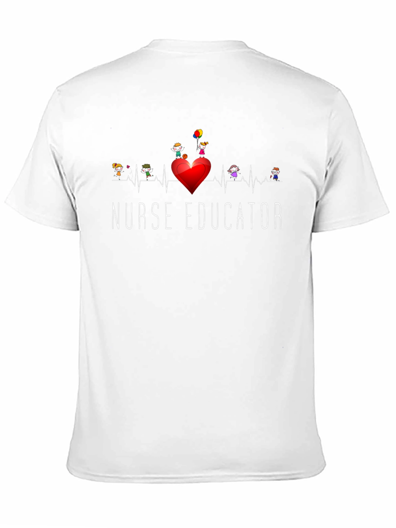 Nurse Educator Heartbeat T-Shirt