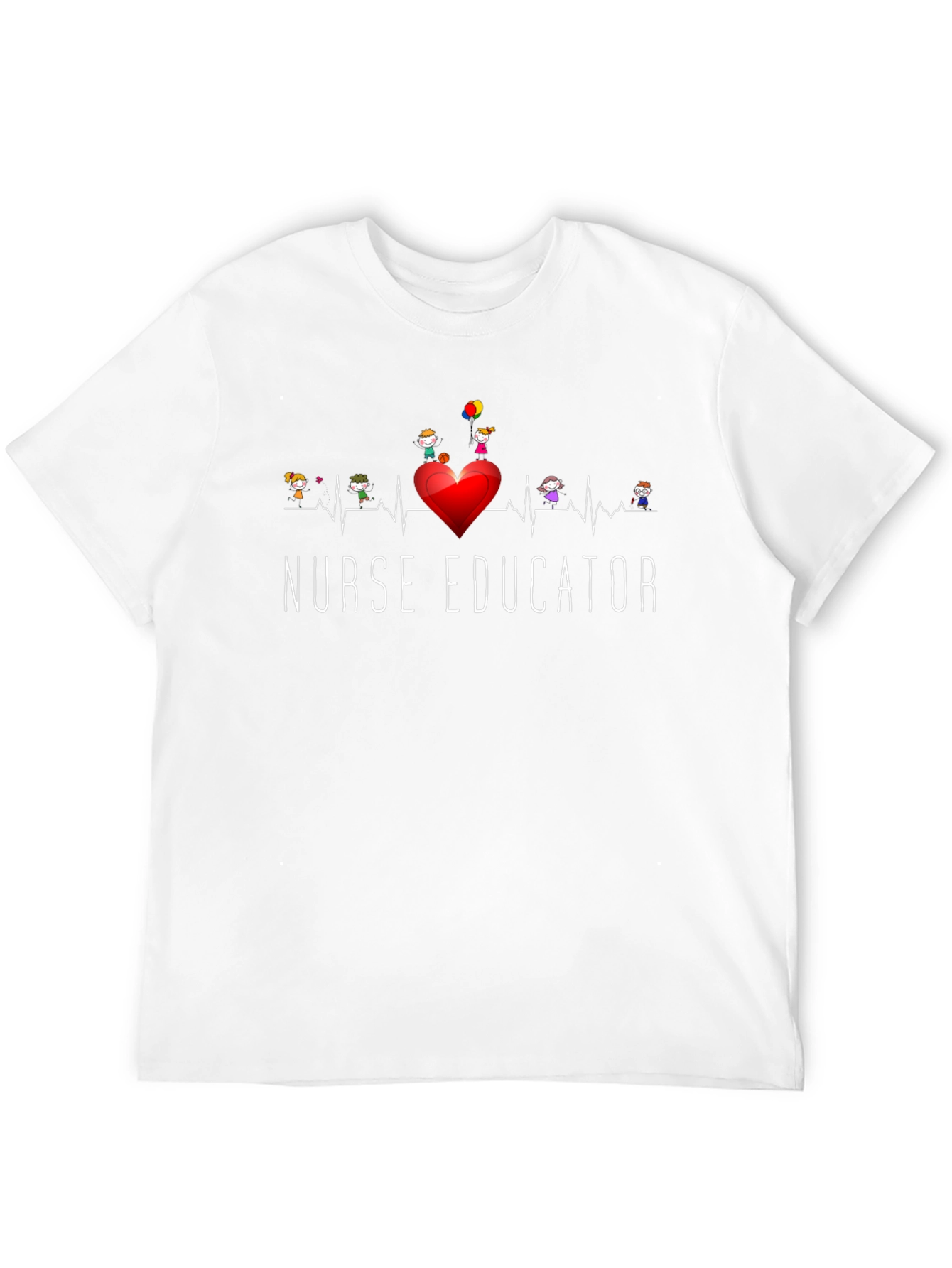 Nurse Educator Heartbeat T-Shirt
