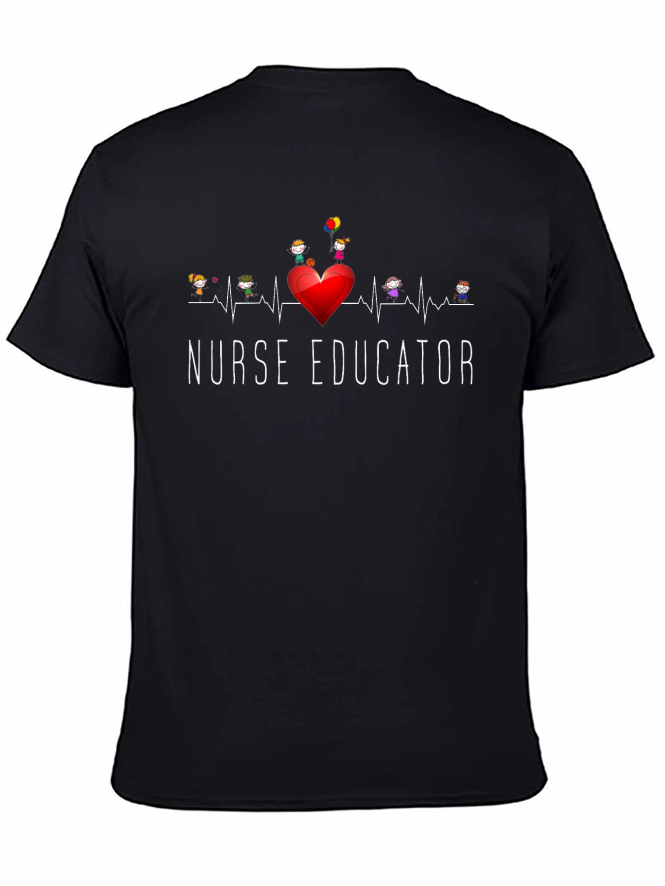 Nurse Educator Heartbeat T-Shirt