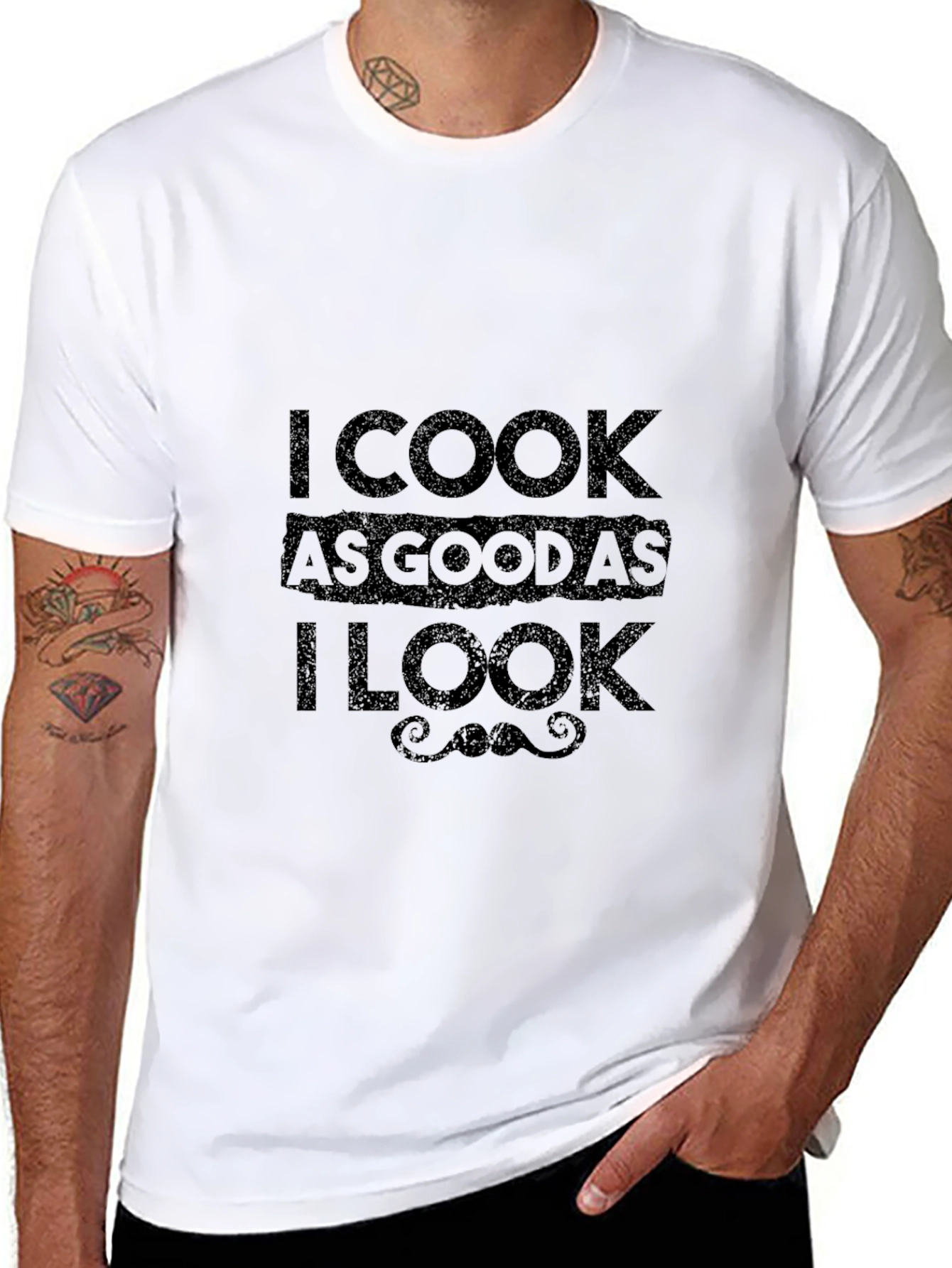 I Cook As Good As I Look Graphic Tee