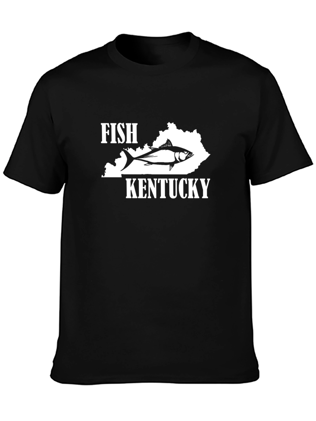 Fish Kentucky Black T-Shirt