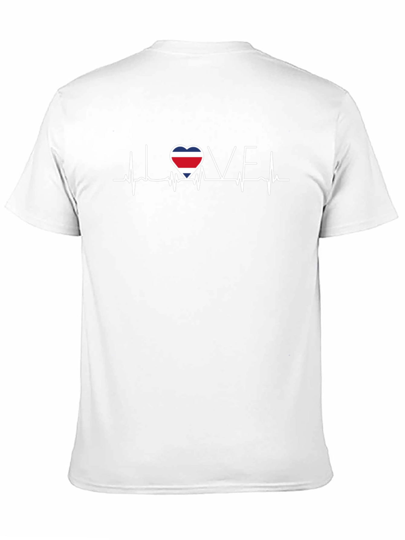 Costa Rica Heartbeat T-Shirt - Love Costa Rica Tee