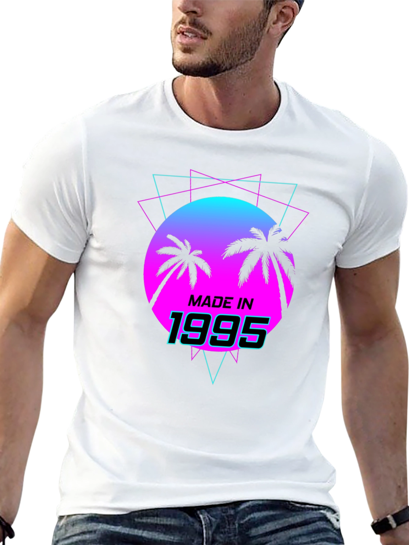 Retro 1995 Palm Tree T-Shirt