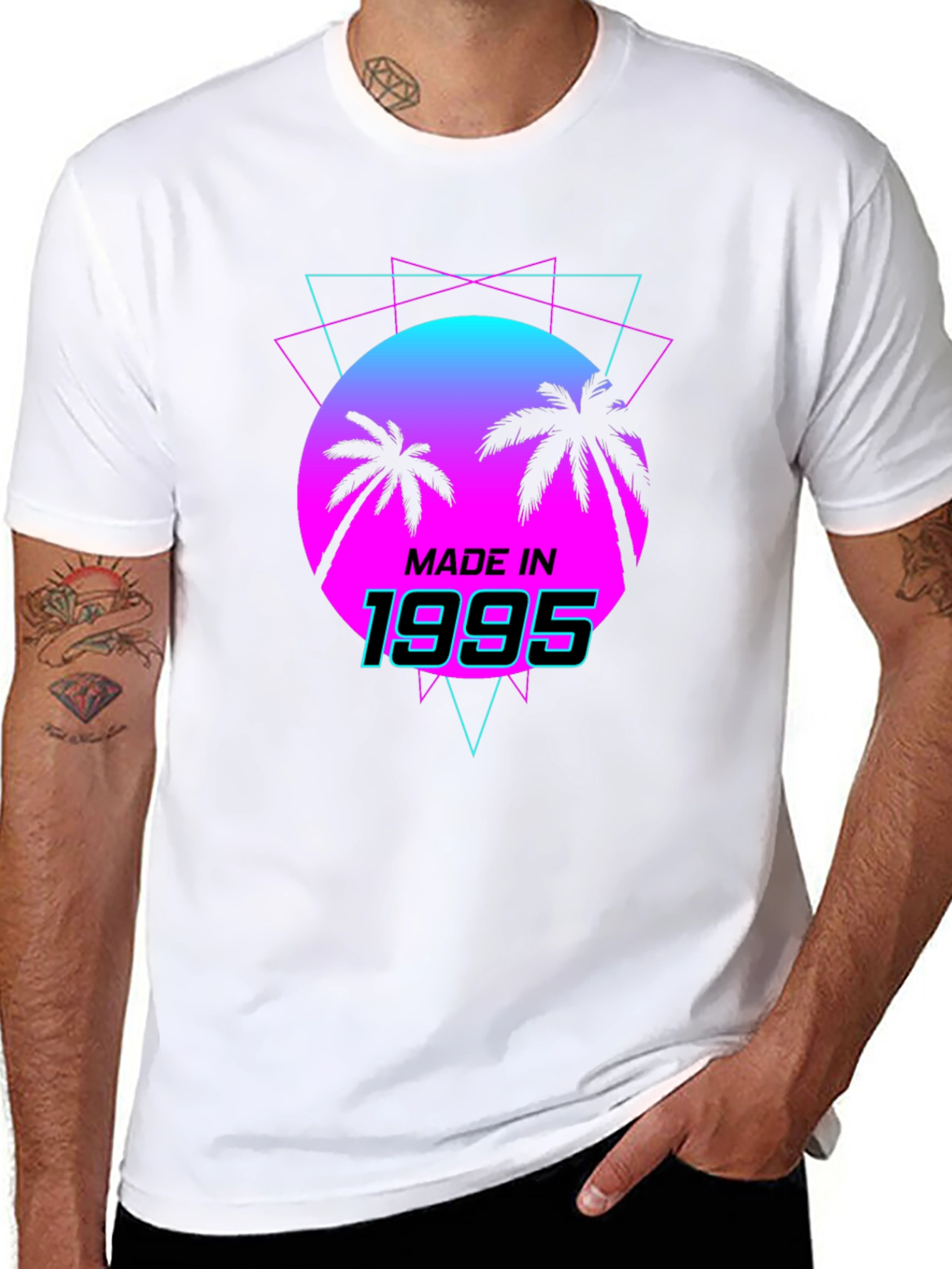 Retro 1995 Palm Tree T-Shirt