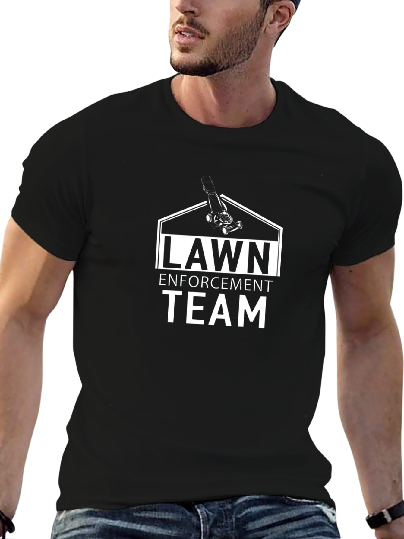 Lawn Enforcement Team Graphic Tee