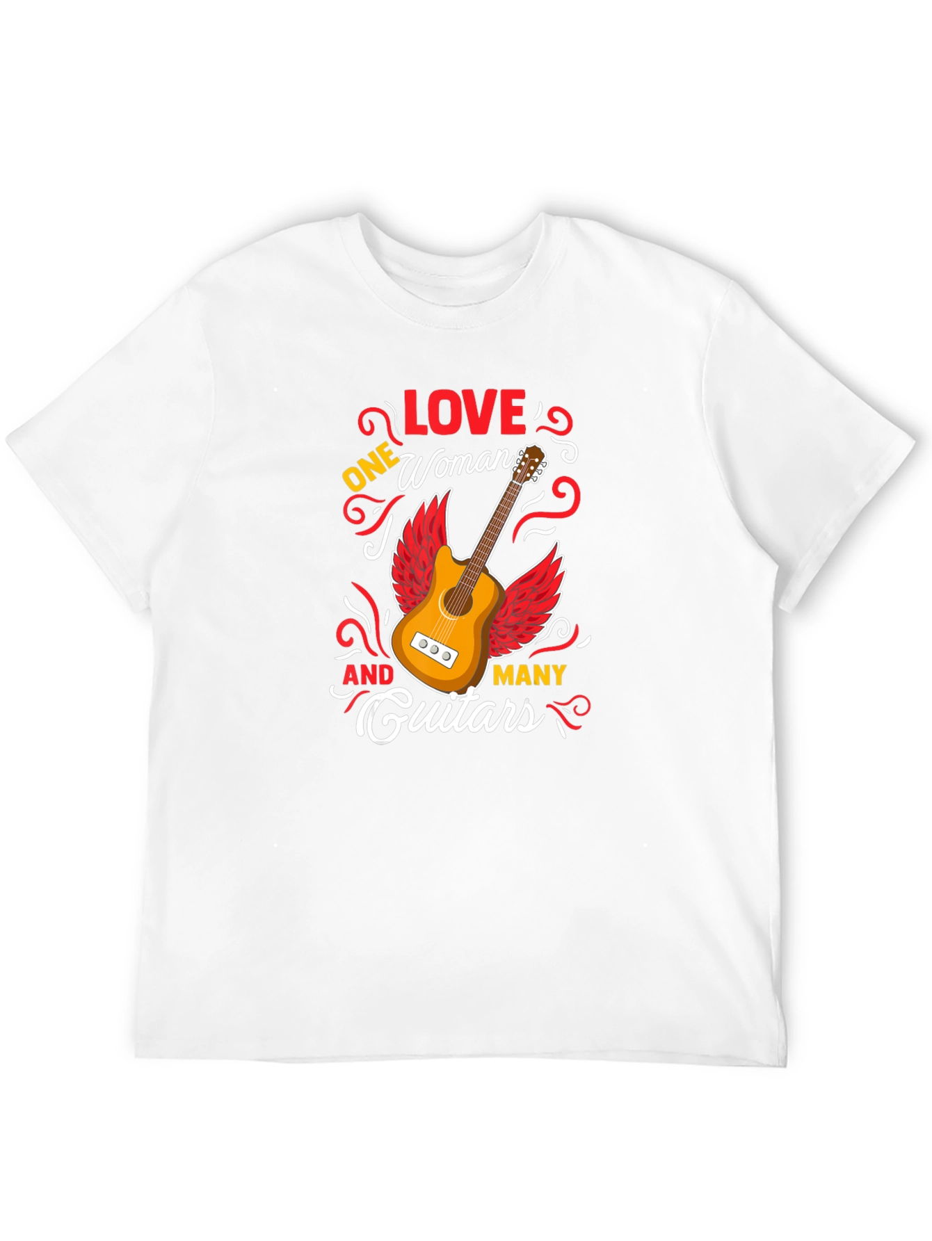 One Woman and Many Guitars T-Shirt