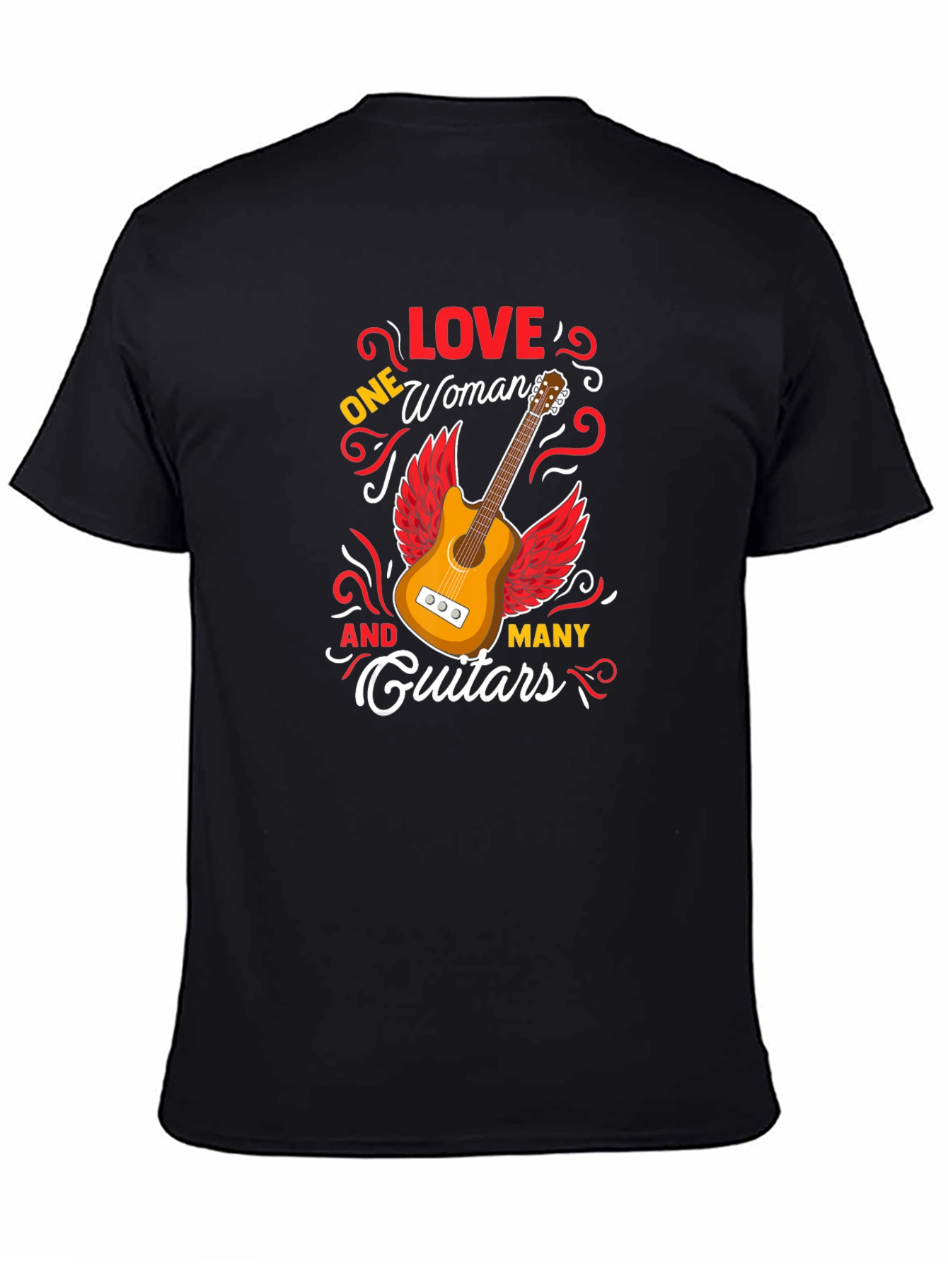 One Woman and Many Guitars T-Shirt