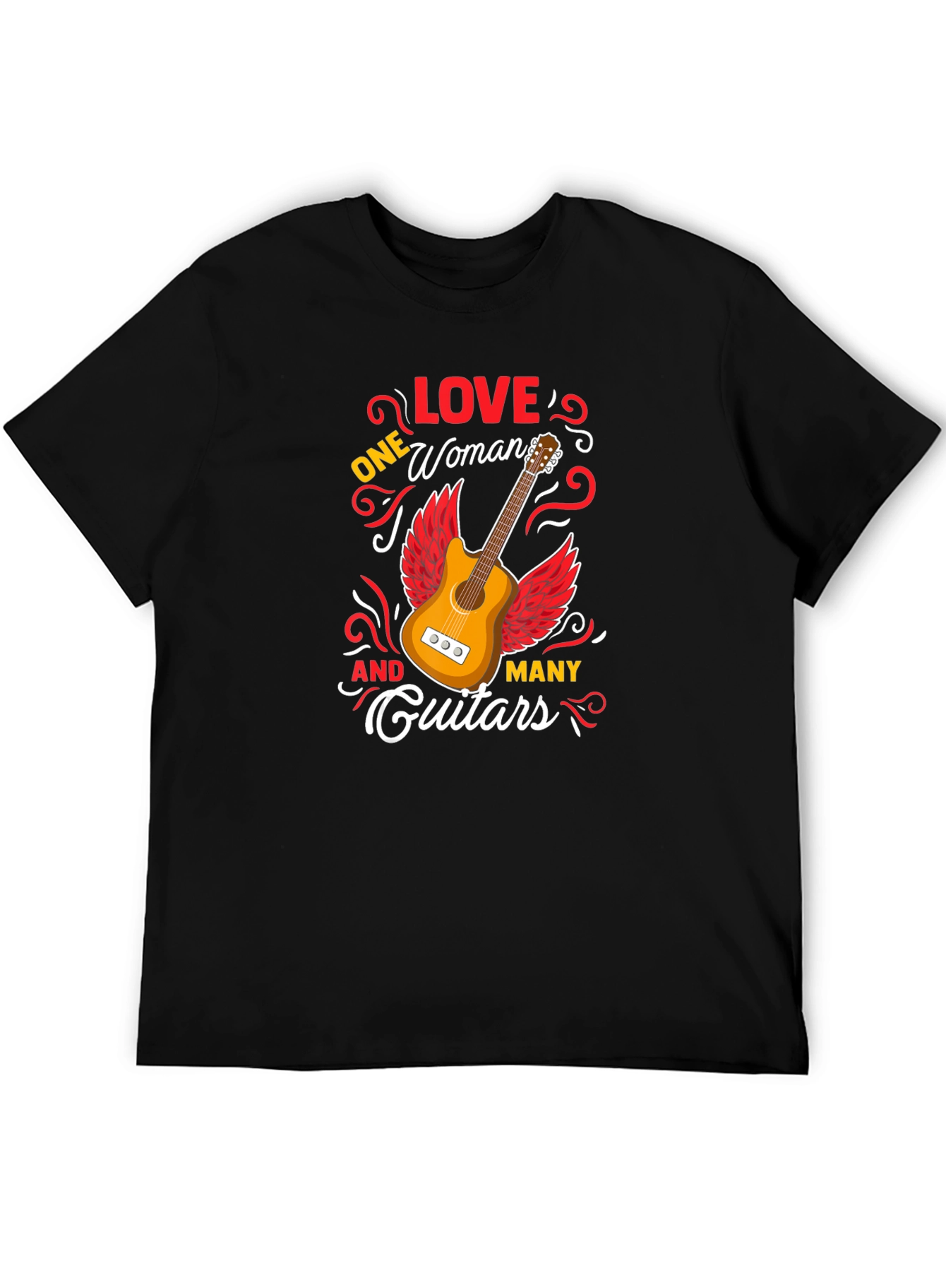 One Woman and Many Guitars T-Shirt