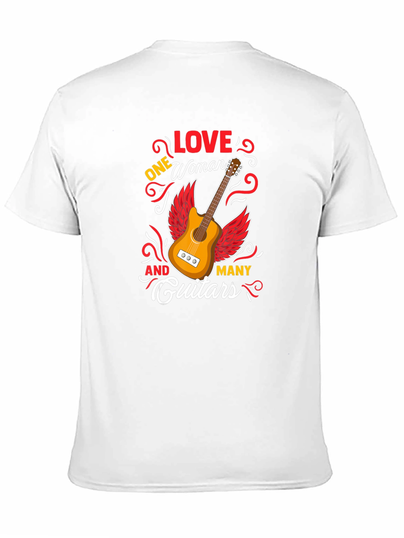 One Woman and Many Guitars T-Shirt