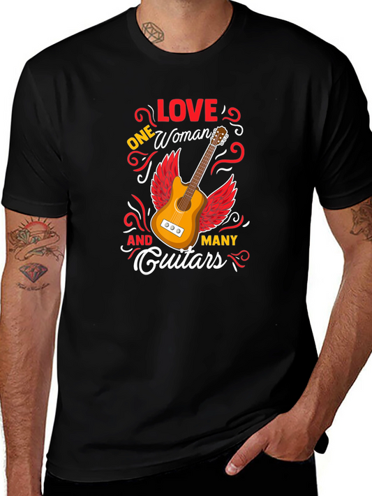 One Woman and Many Guitars T-Shirt