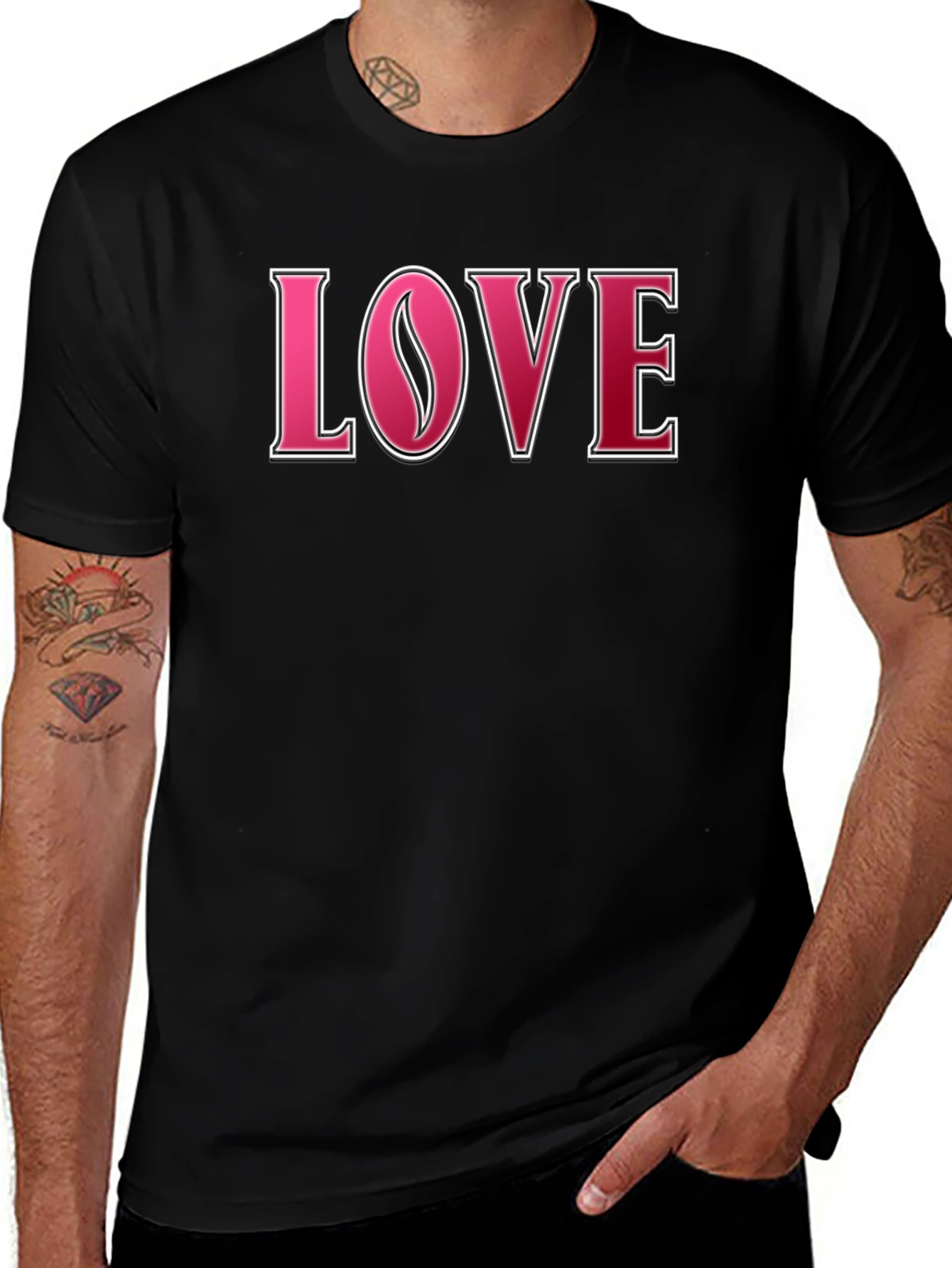 Love Graphic Tee - Trendy Valentines Day Shirt