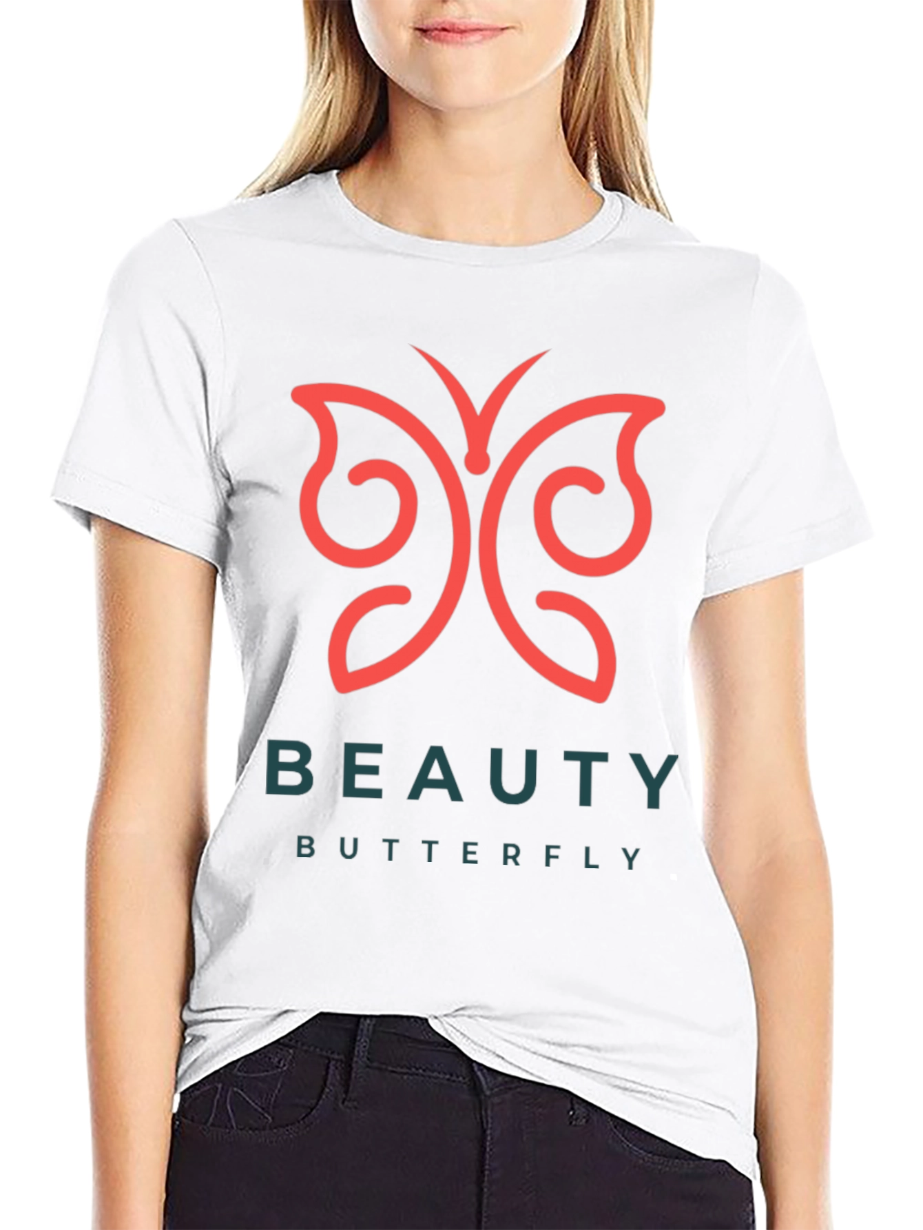 Beauty Butterfly Graphic Tee - Stylish Unisex T-Shirt