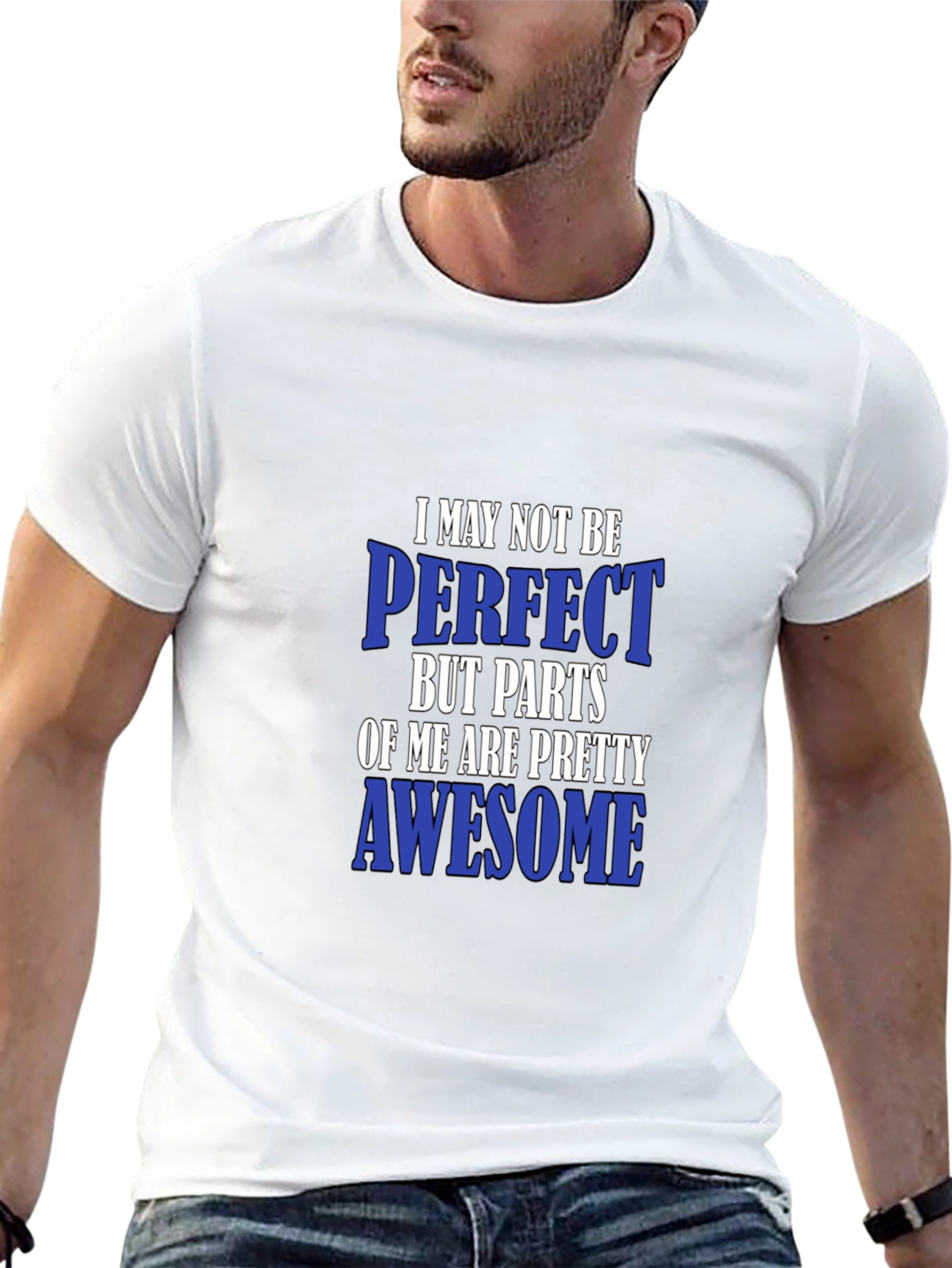 Awesome Parts T-Shirt Funny Sarcastic Novelty Tee