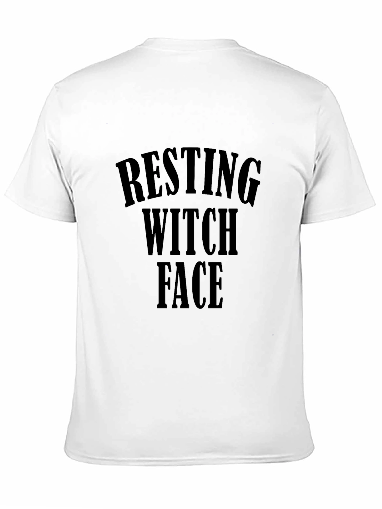Resting Witch Face Black T-Shirt