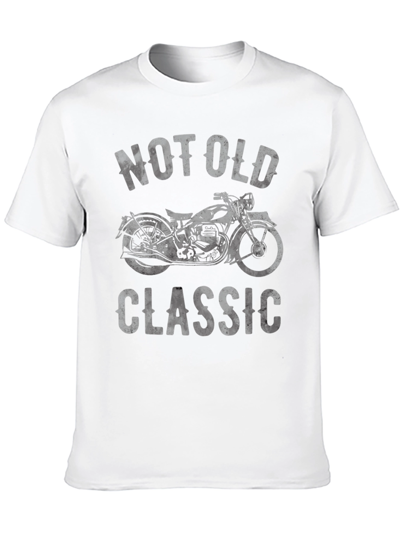 Not Old Classic Motorcycle Graphic T-Shirt