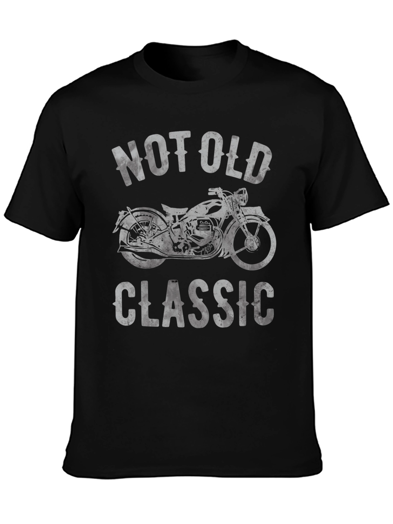 Not Old Classic Motorcycle Graphic T-Shirt